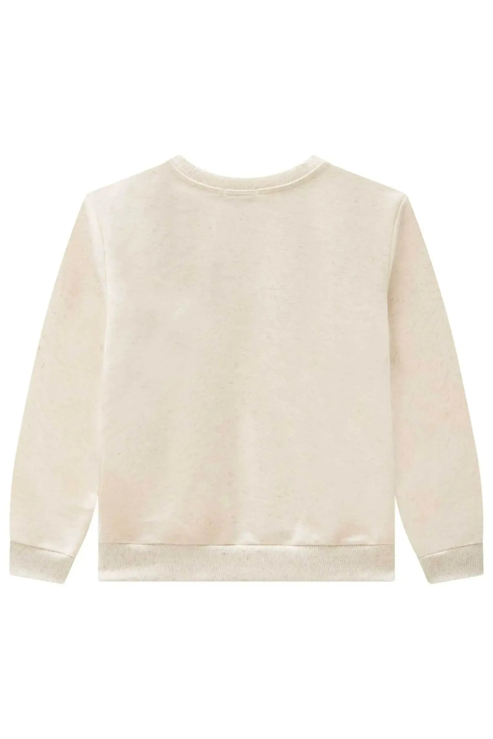 Blusão em Moletom Linho sem Pelúcia 90806 Infanti Infantil Menina