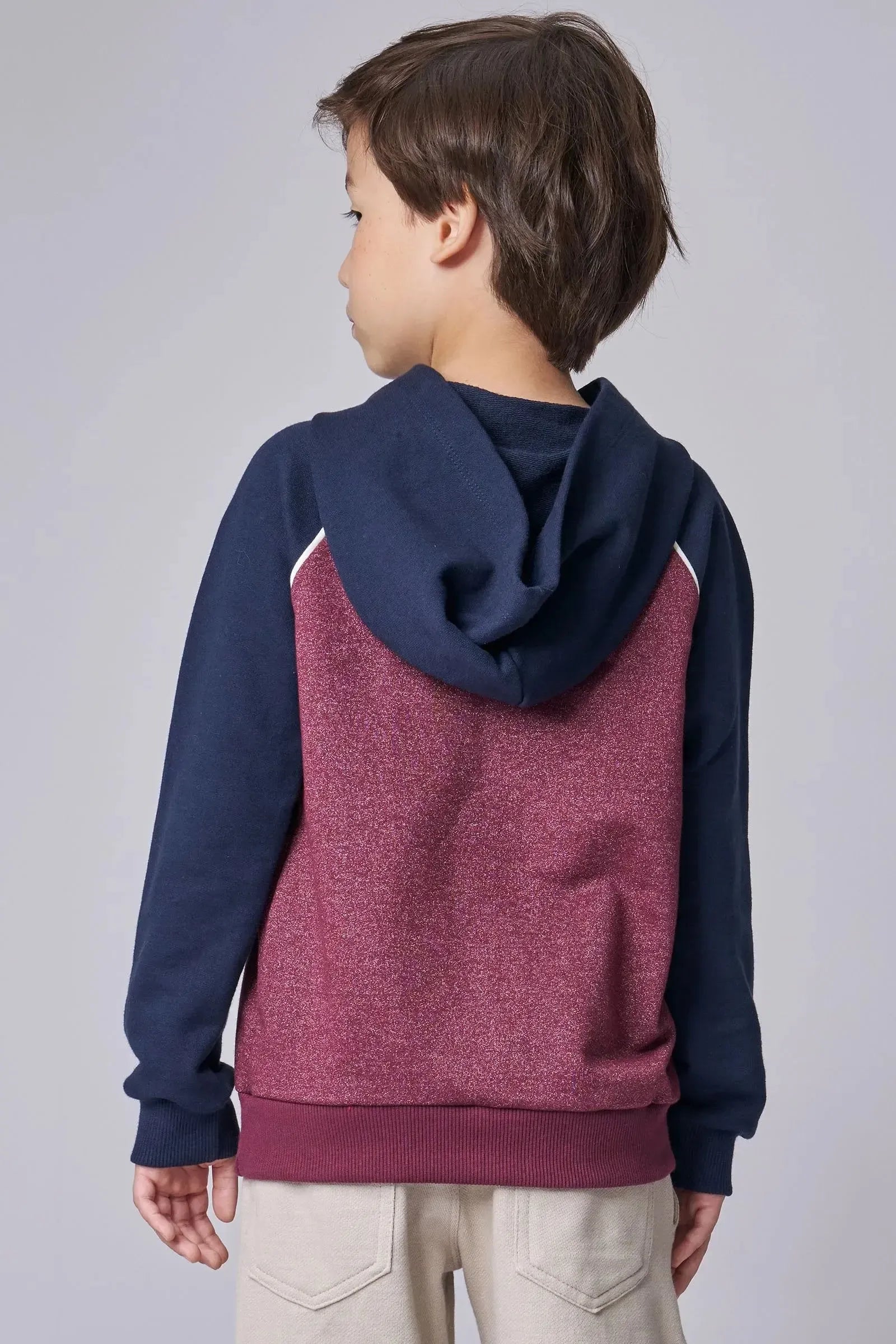 Blusão em Moletom sem Pelúcia 90104 LucBoo Infantil Menino