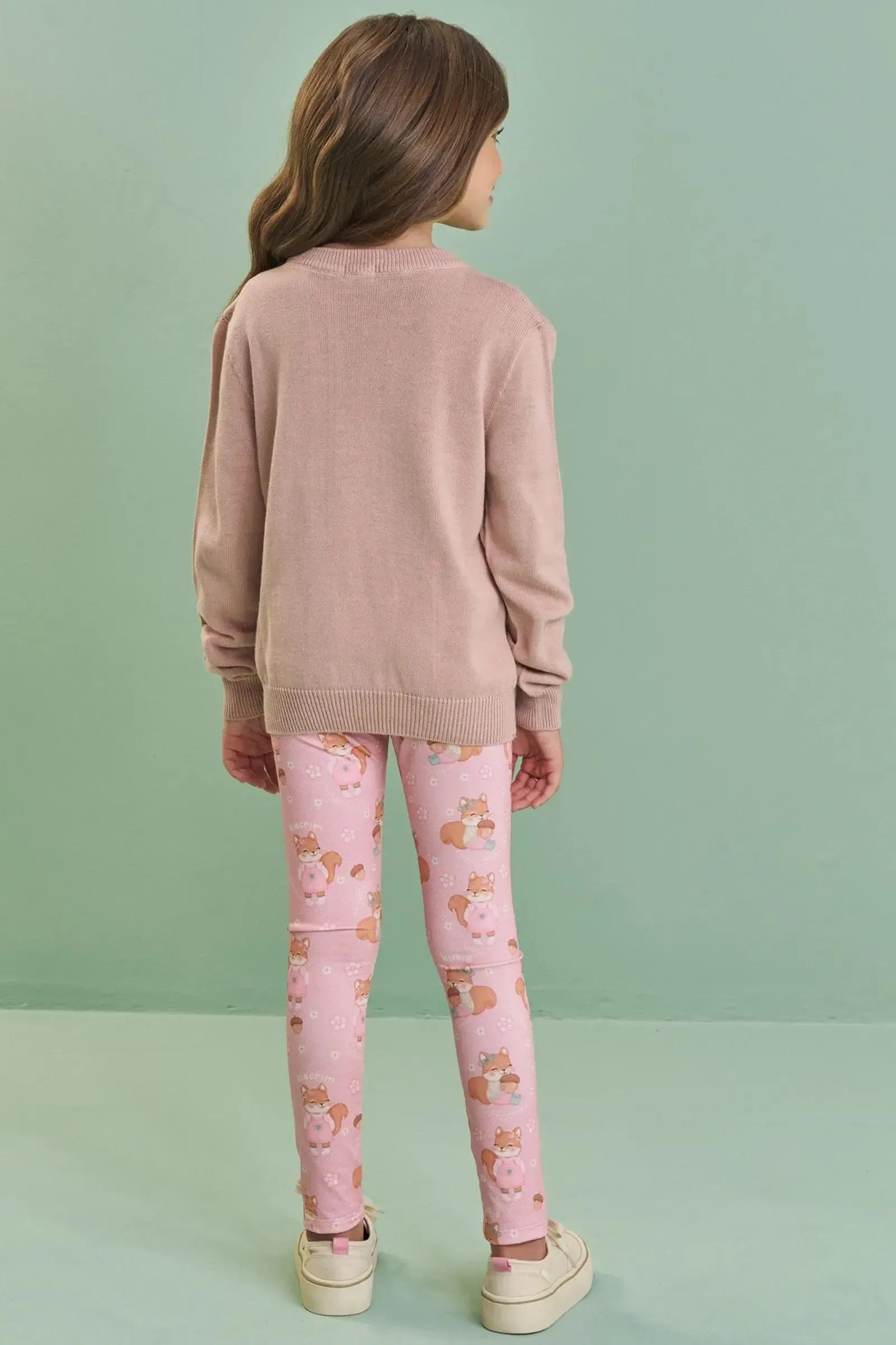 Blusão em Tricot 100% Algodão 87236 Kukiê Infantil Menina