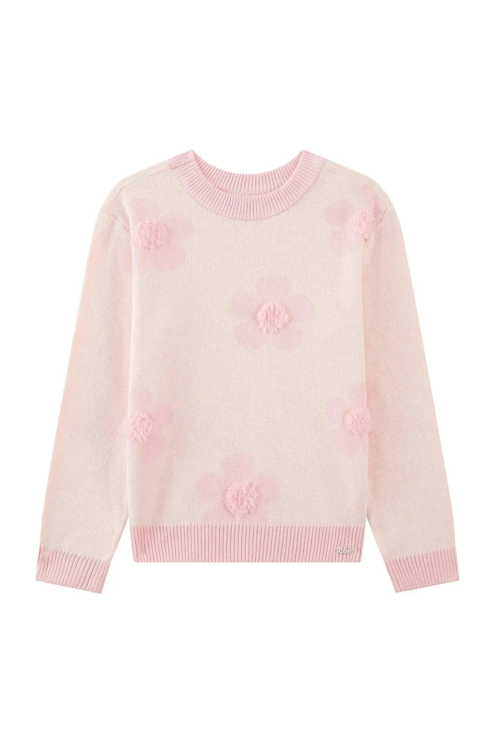 Blusão em Tricot 100% Algodão 87814 Kukiê Infantil Menina