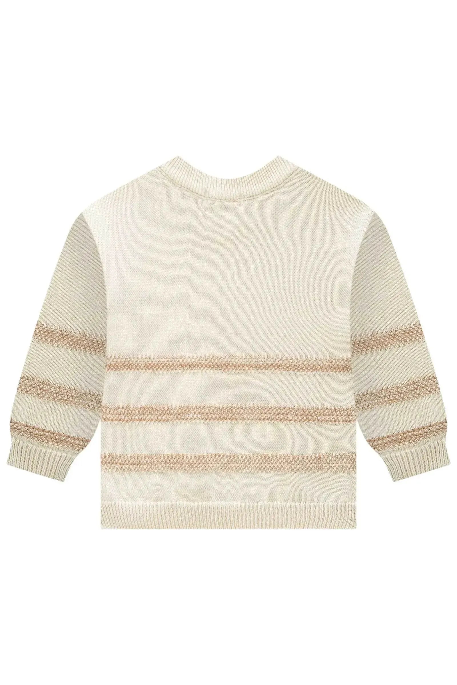 Blusão em Tricot 100% Algodão sem Costura 87151 LucBoo Bebê Menino