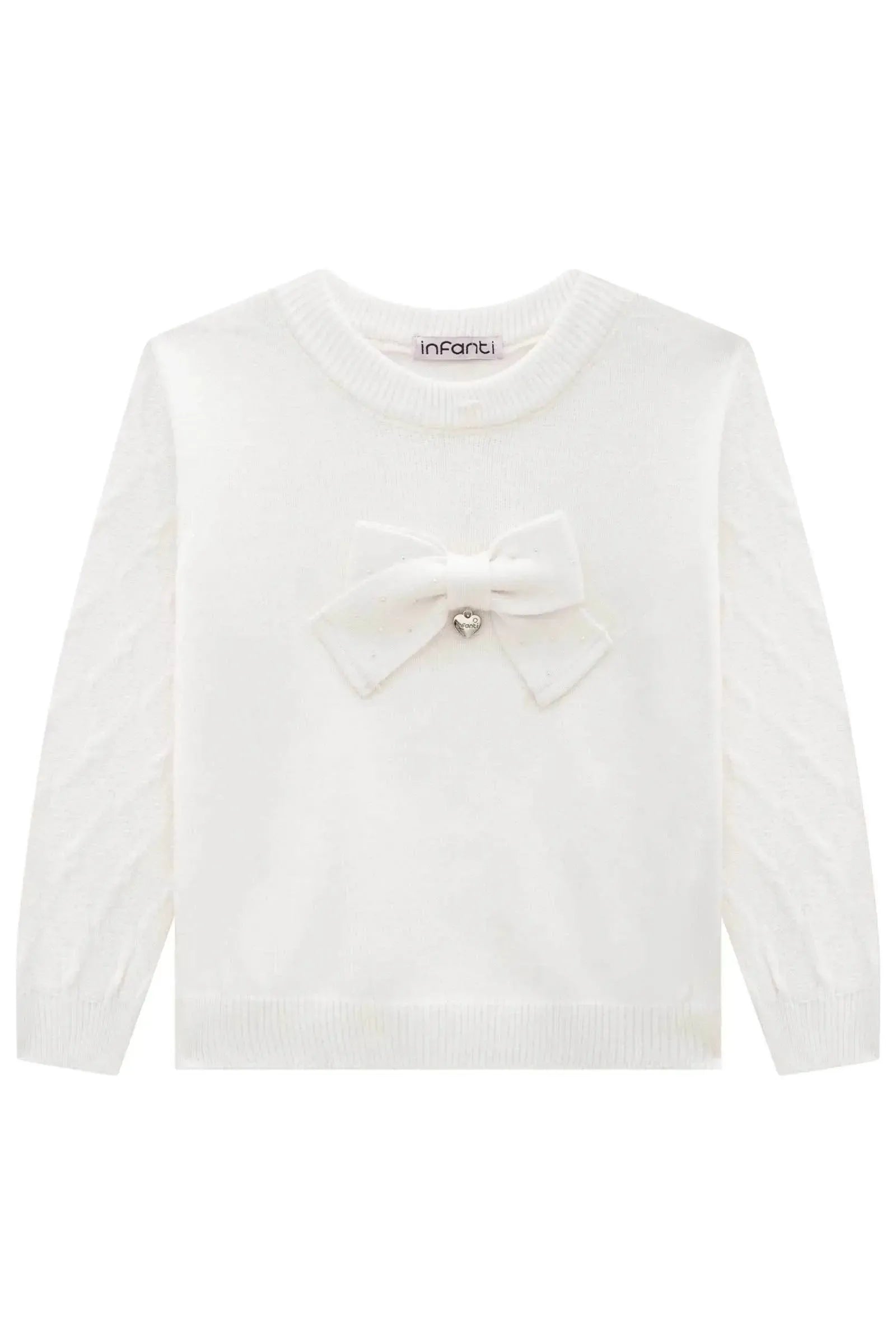 Blusão em Tricot 87535 Infanti Bebê Menina