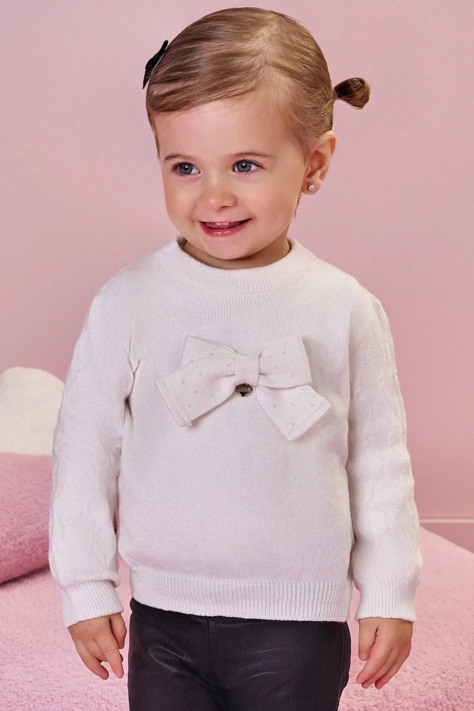 Blusão em Tricot 87535 Infanti Bebê Menina