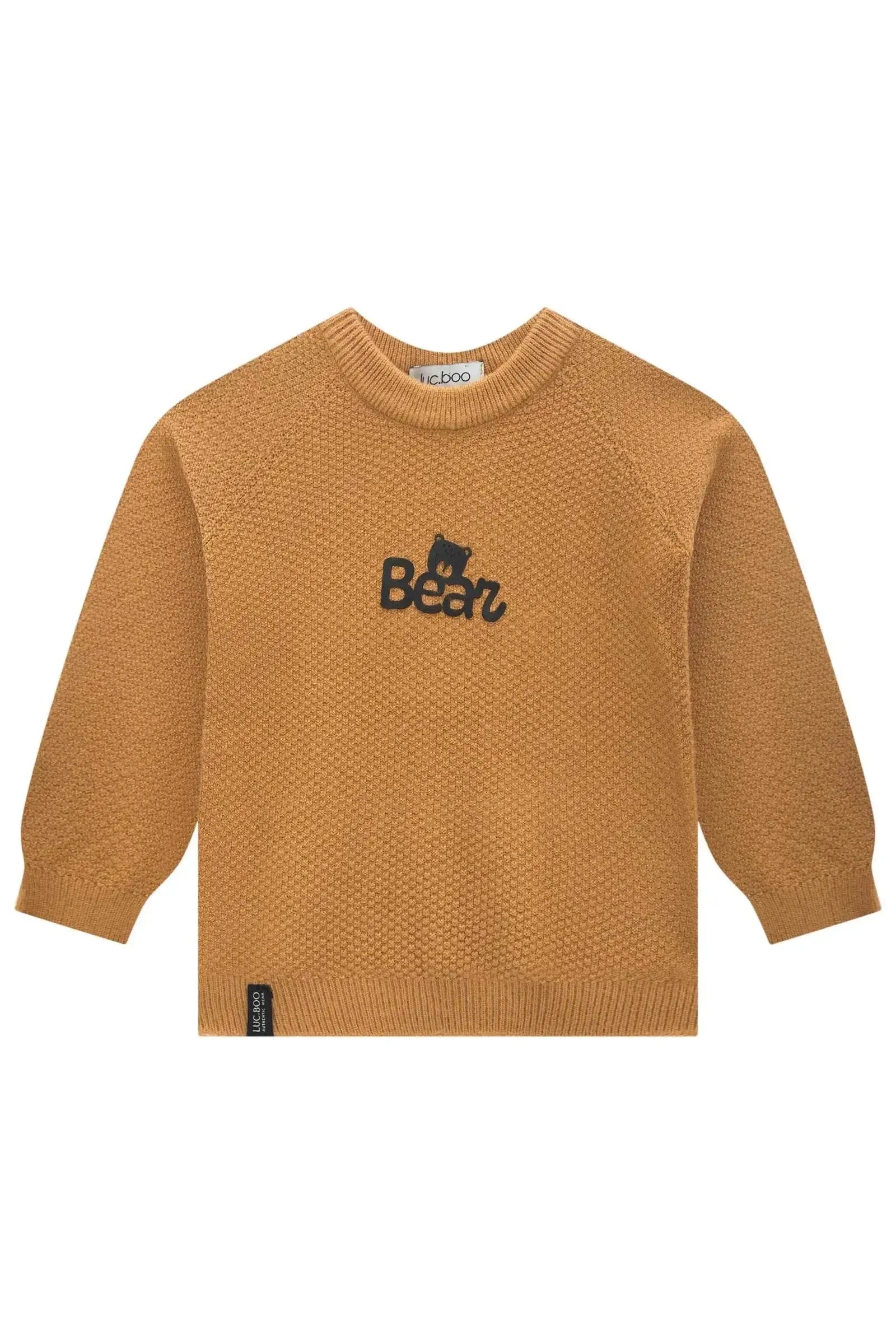 Blusão em Tricot em 100% Algodão sem Costura 87153 LucBoo Bebê Menino