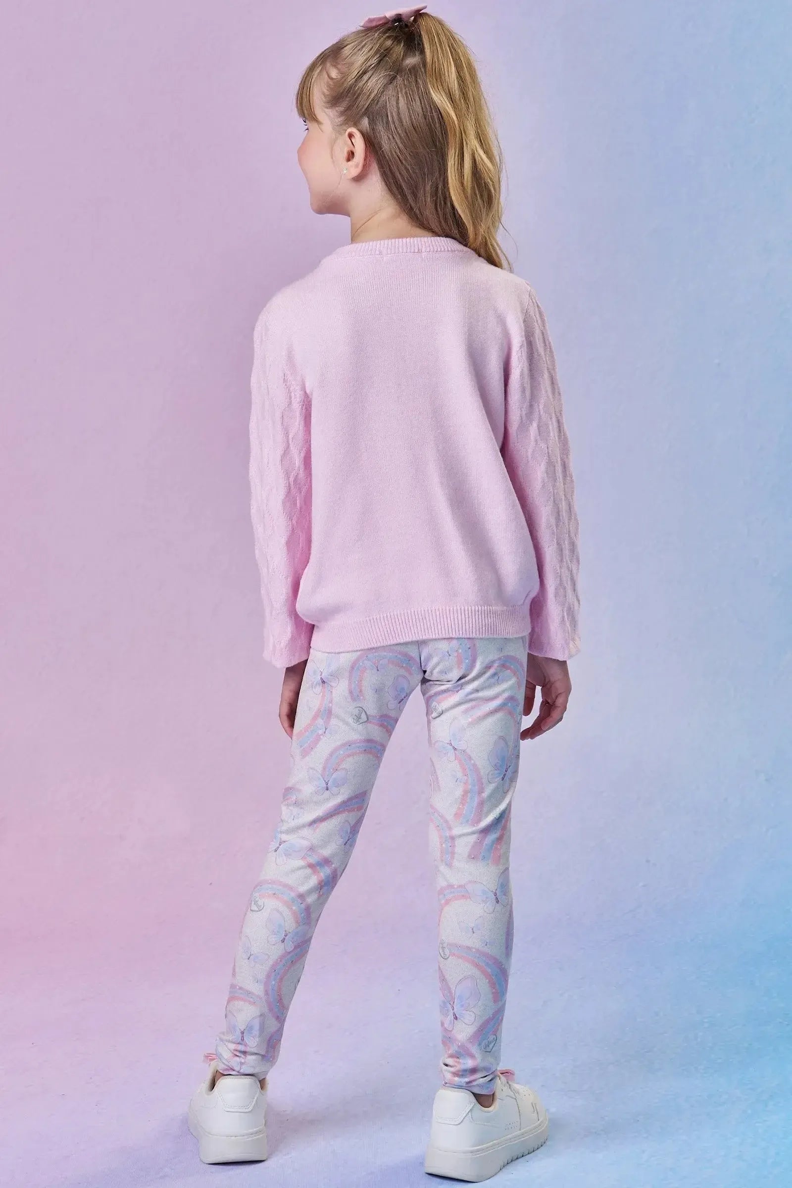 Blusão em Tricot Prime 87687 Infanti Infantil Menina