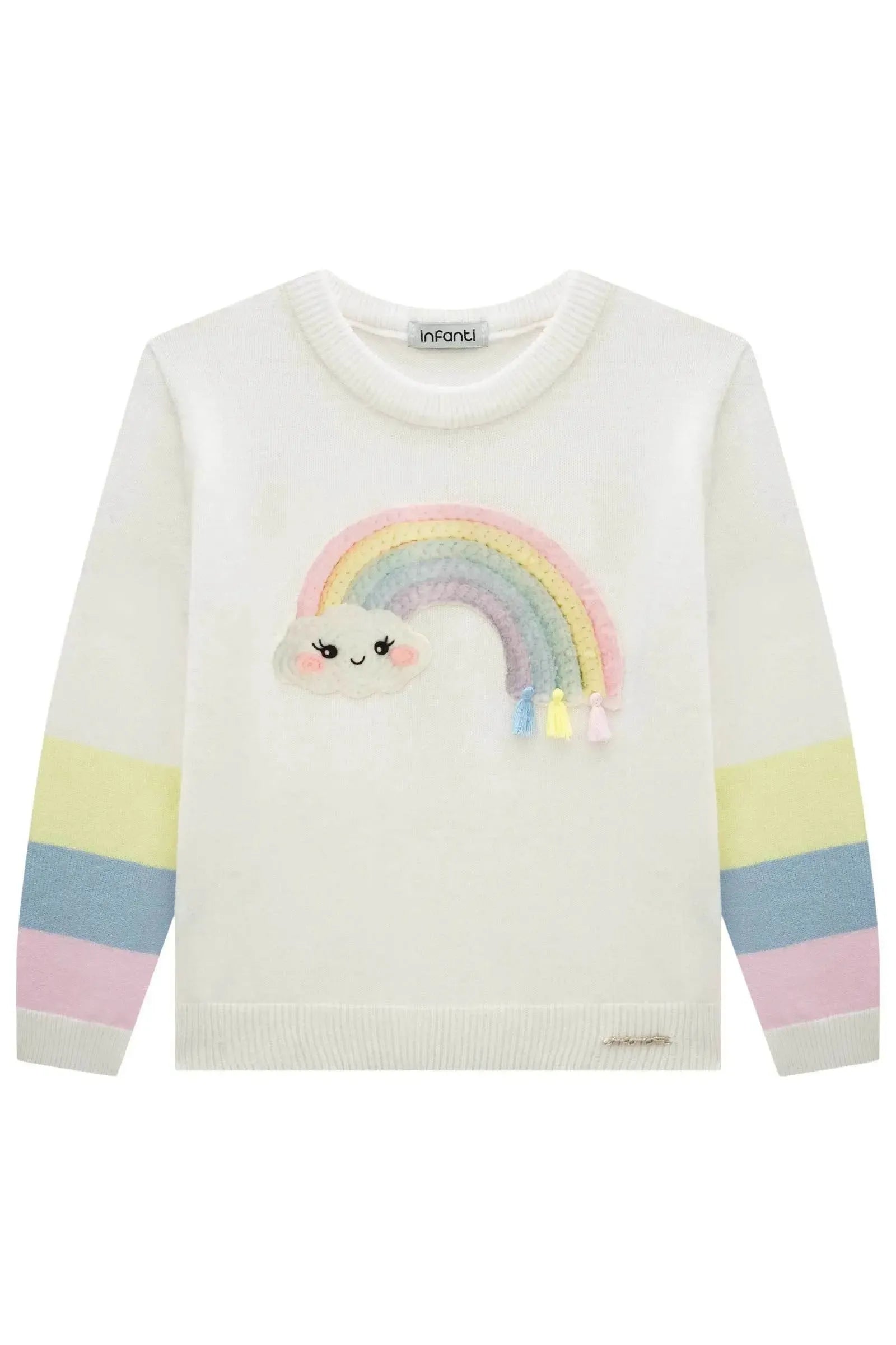 Blusão em Tricot Prime 87690 Infanti Infantil Menina