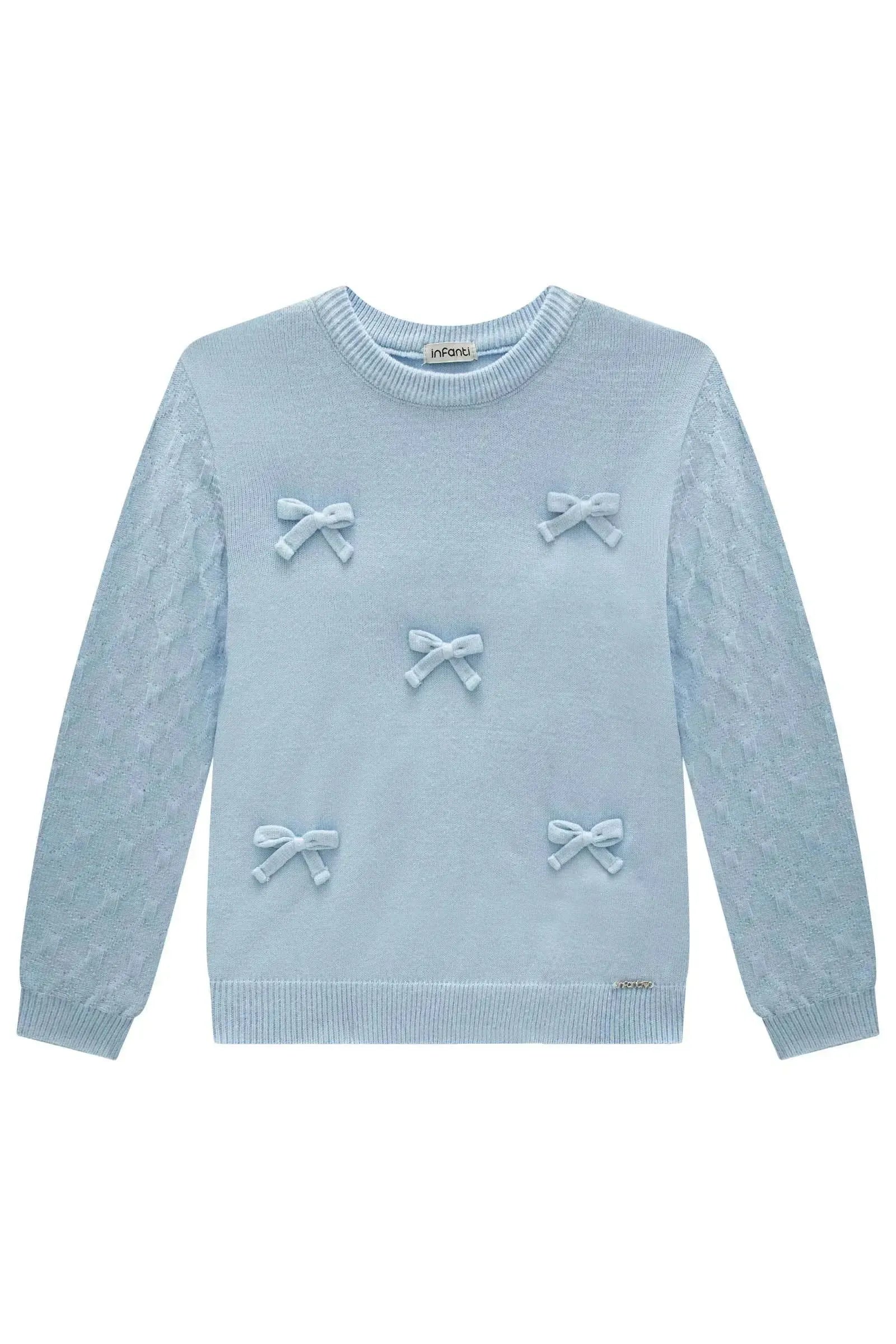 Blusão em Tricot Prime 94036 Infanti Infantil Menina