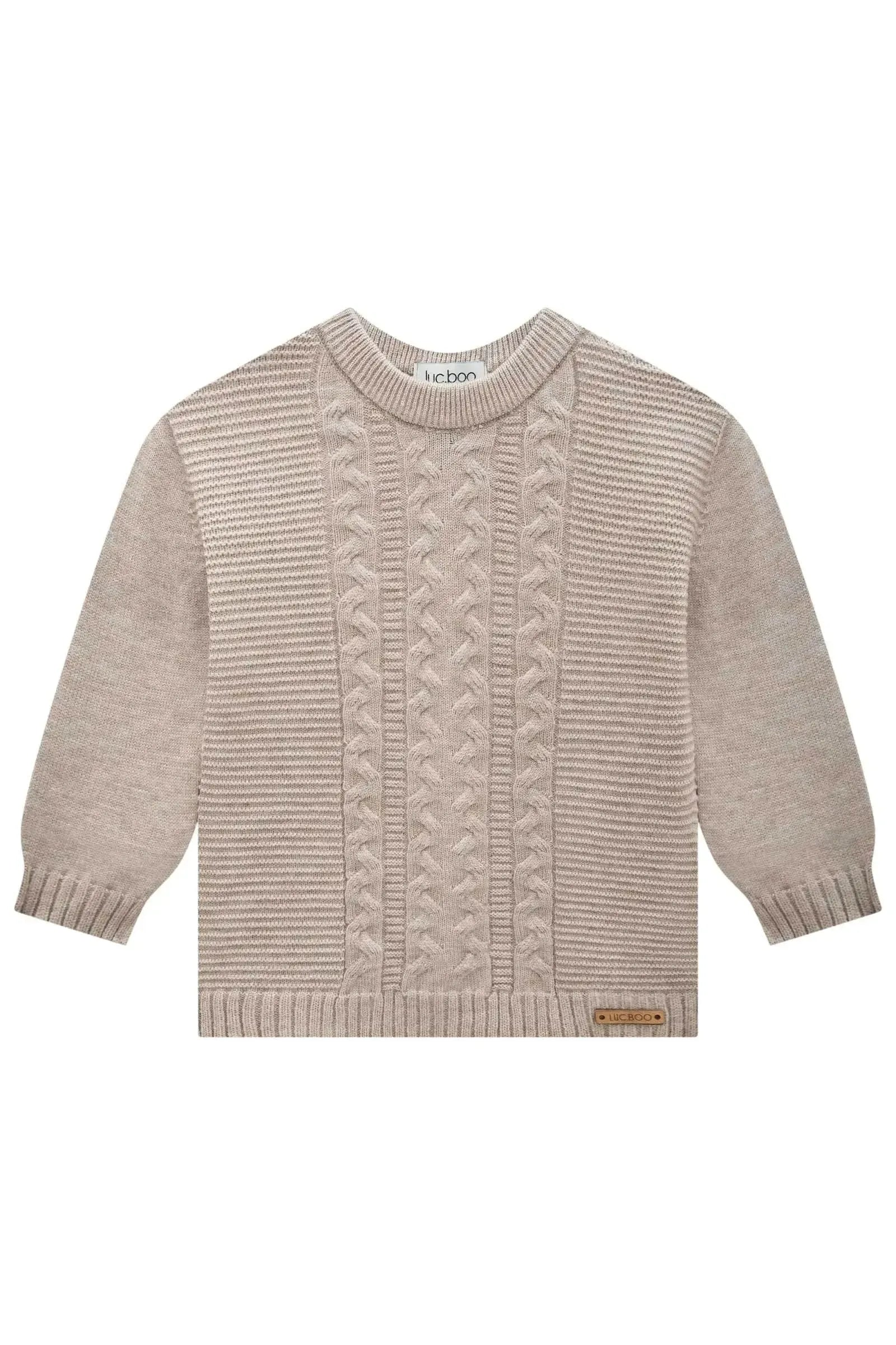 Blusão em Tricot Prime sem Costura 87152 LucBoo Bebê Menino