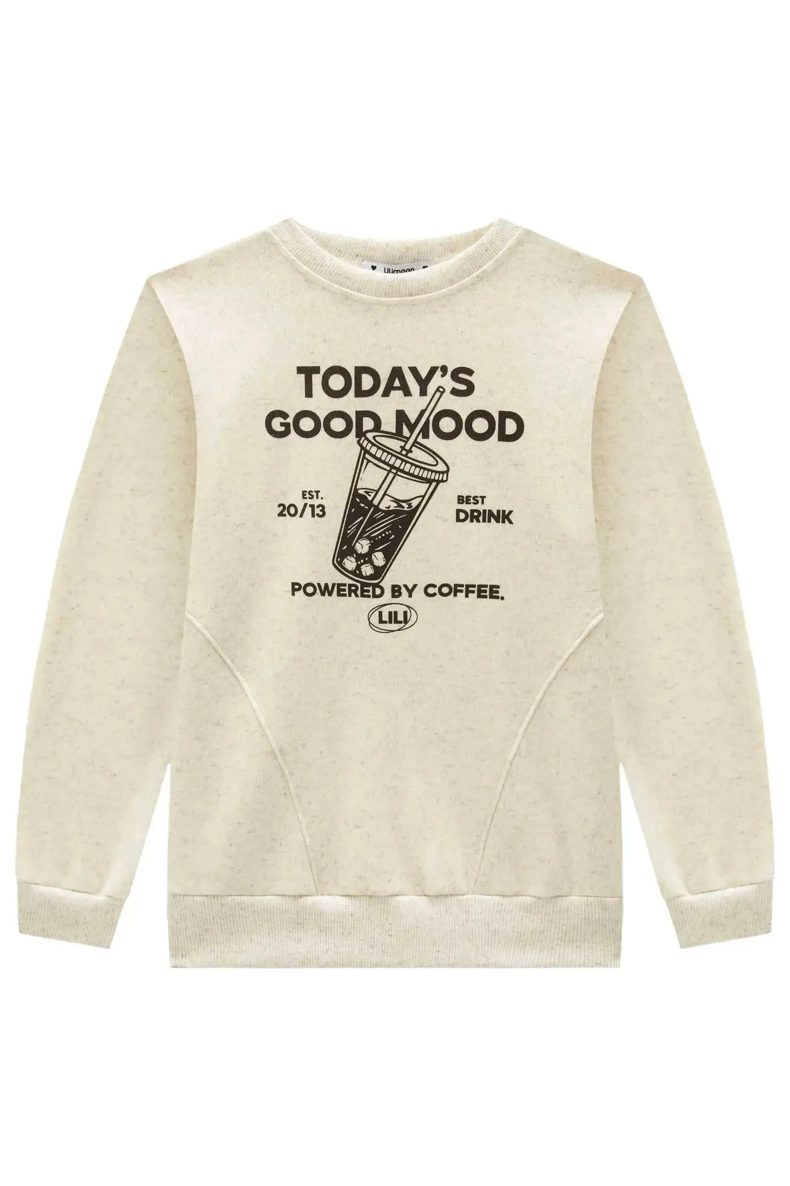 Blusão Over em Moletom com Pelúcia 89551 Lilimoon Teen Menina