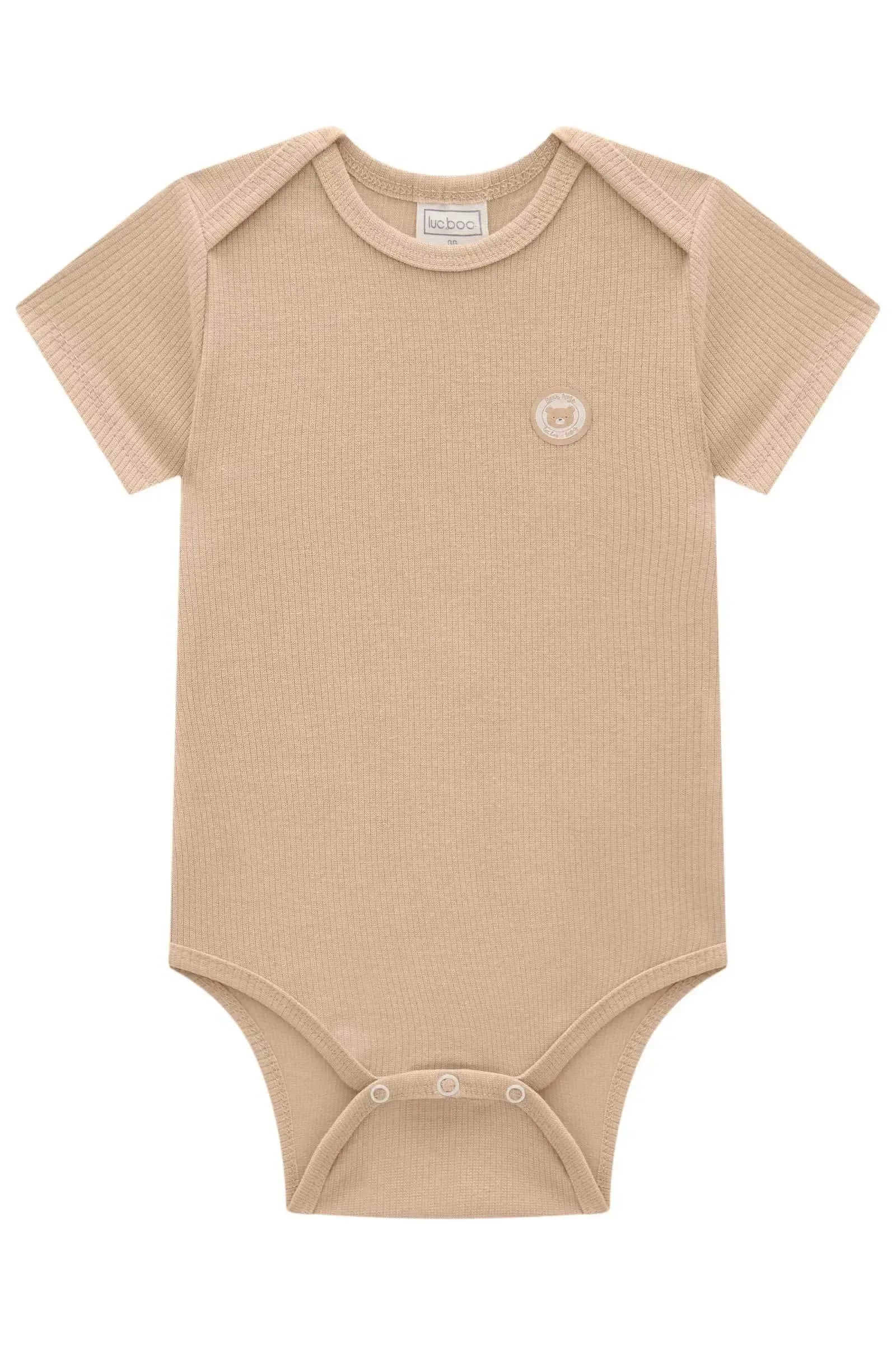 Body em Canelado Liz 84291 LucBoo Bebê Menino
