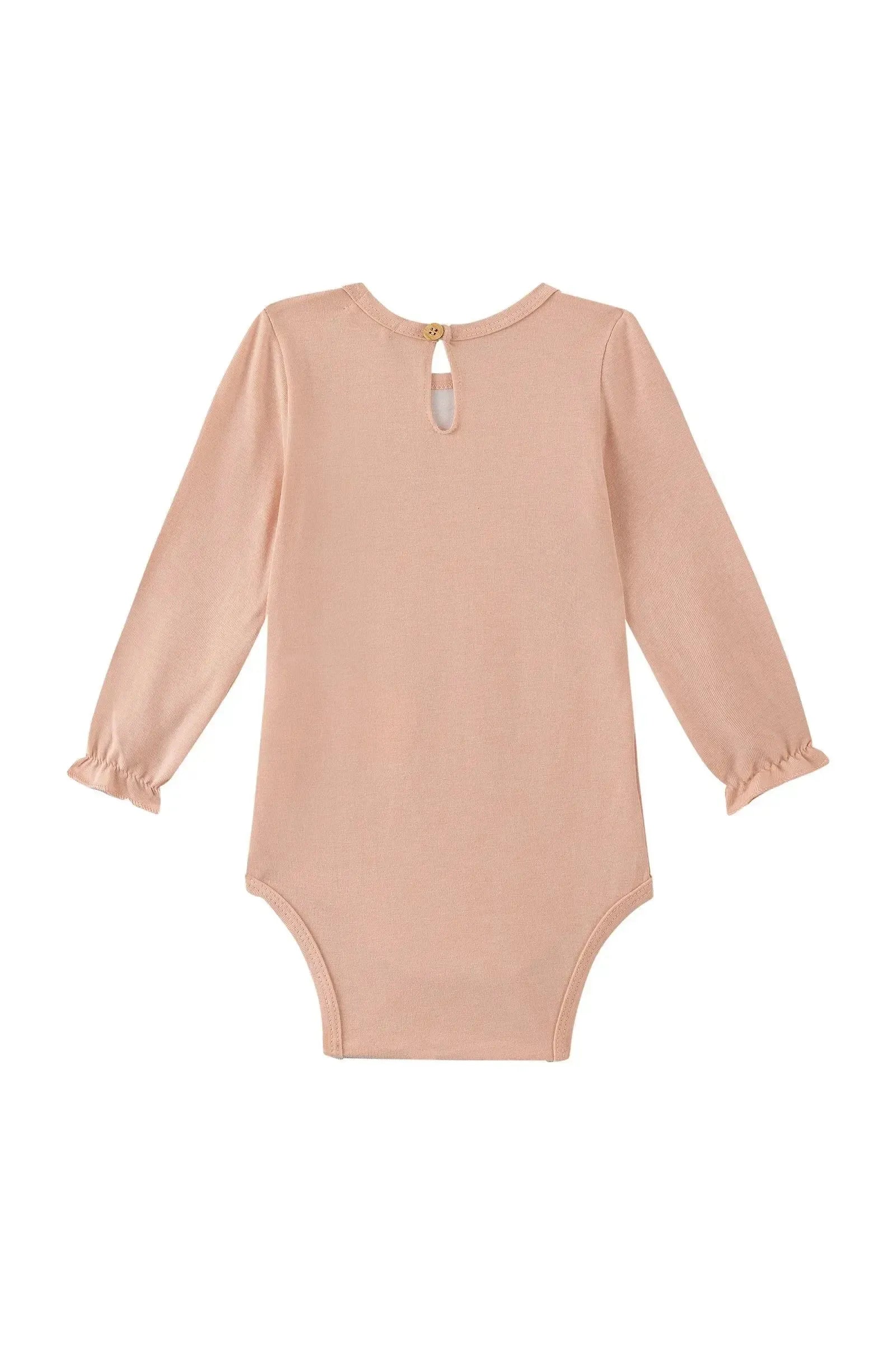 Body em Cotton 89916 Kukiê Bebê Menina