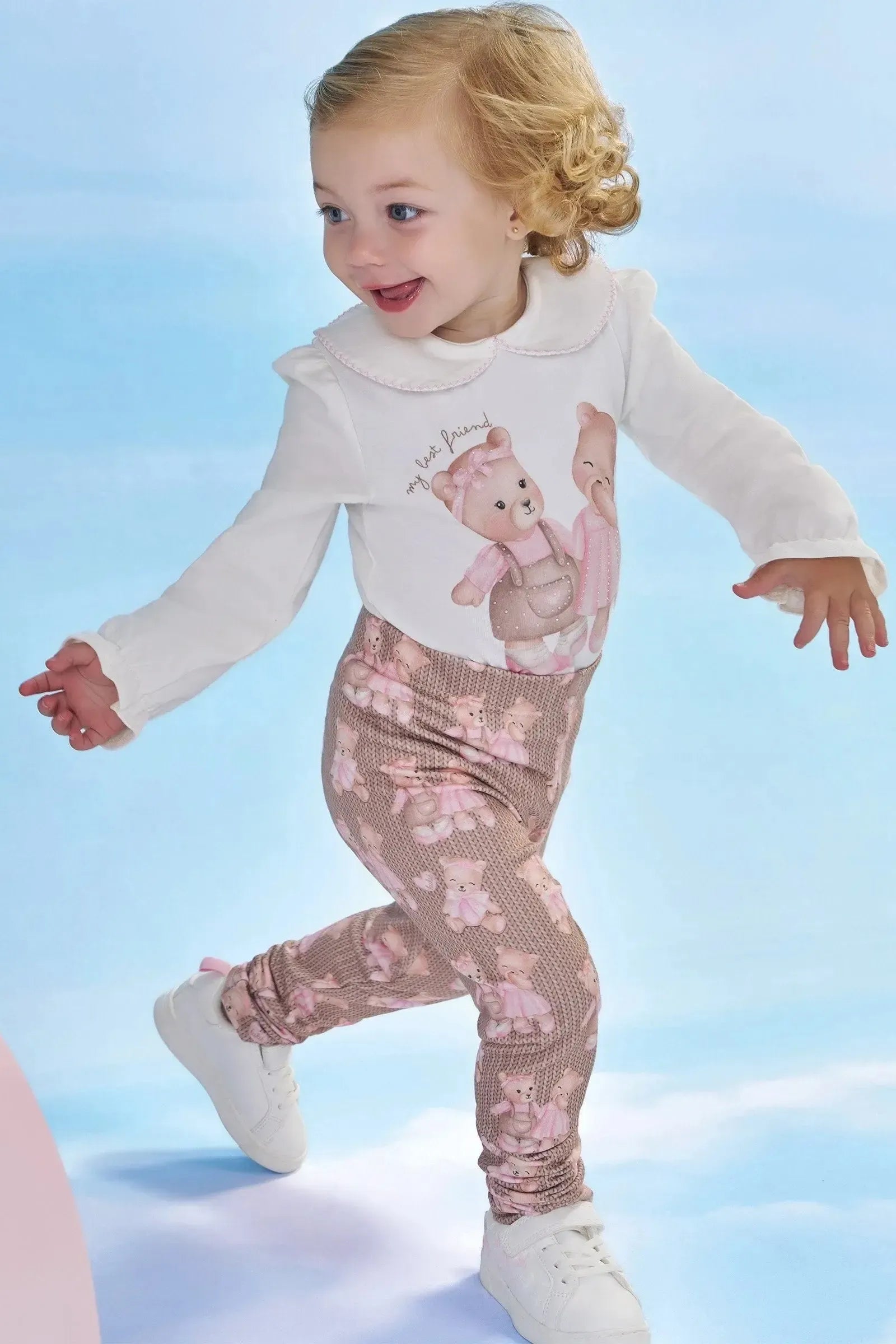 Body em Cotton 90606 Kukiê Bebê Menina