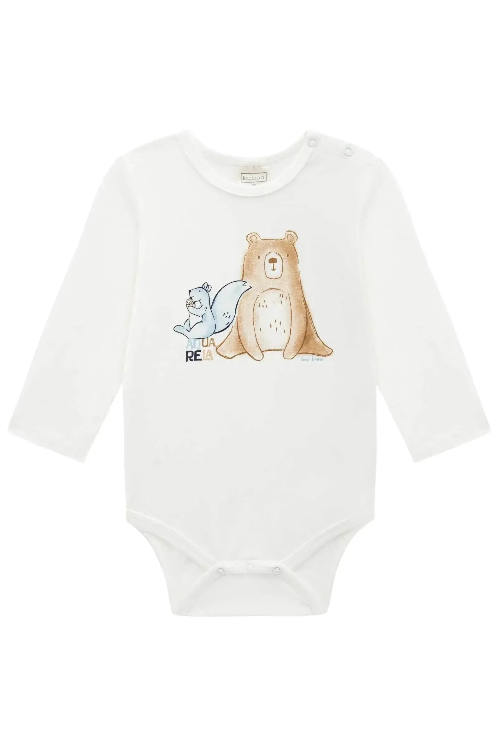 Body em Cotton 91657 LucBoo Bebê Menino