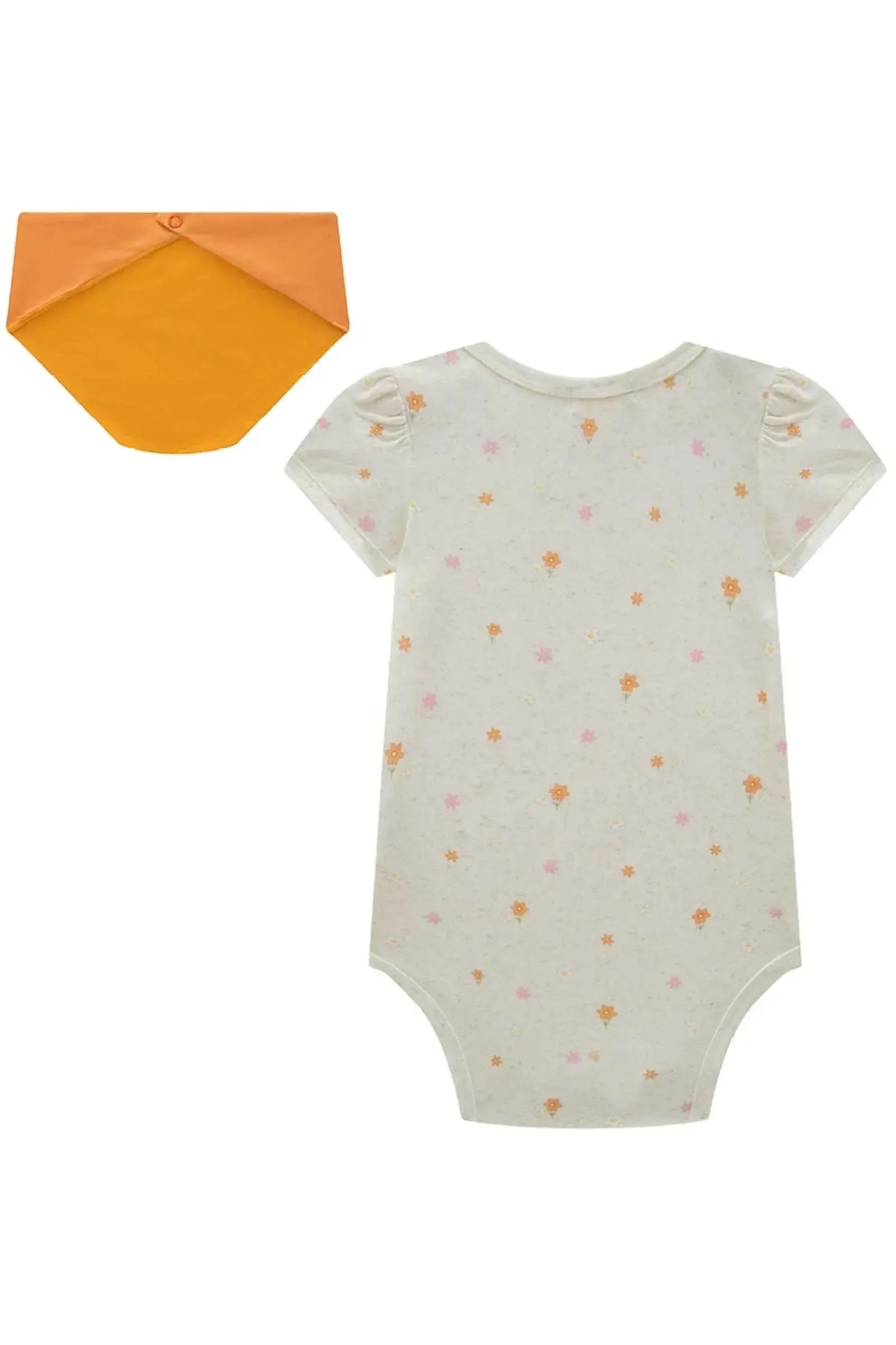 Body em Malha Comfy. Acompanha Acessório 83440 Infanti Bebê Menina