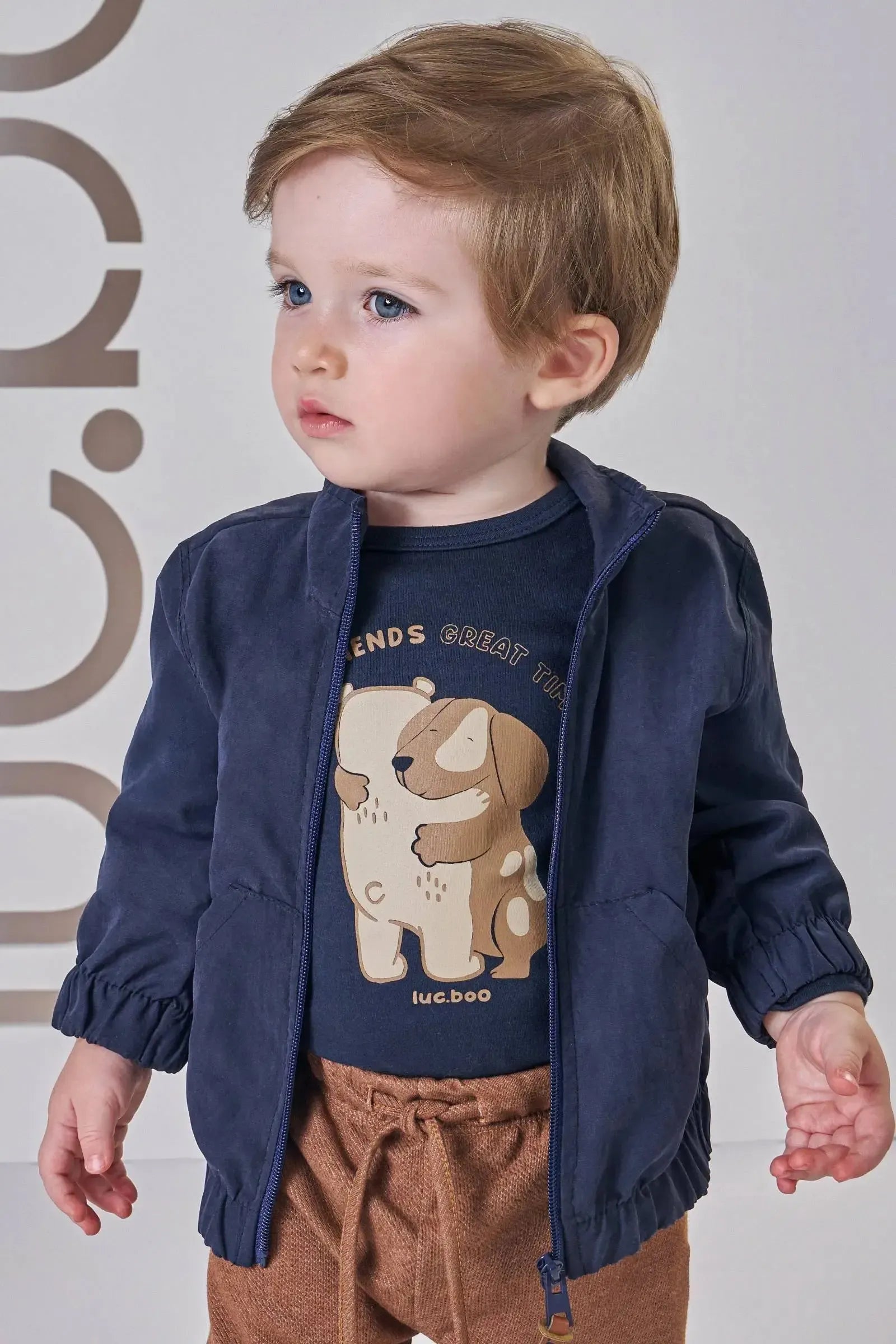 Body em Suedine 89506 LucBoo Bebê Menino