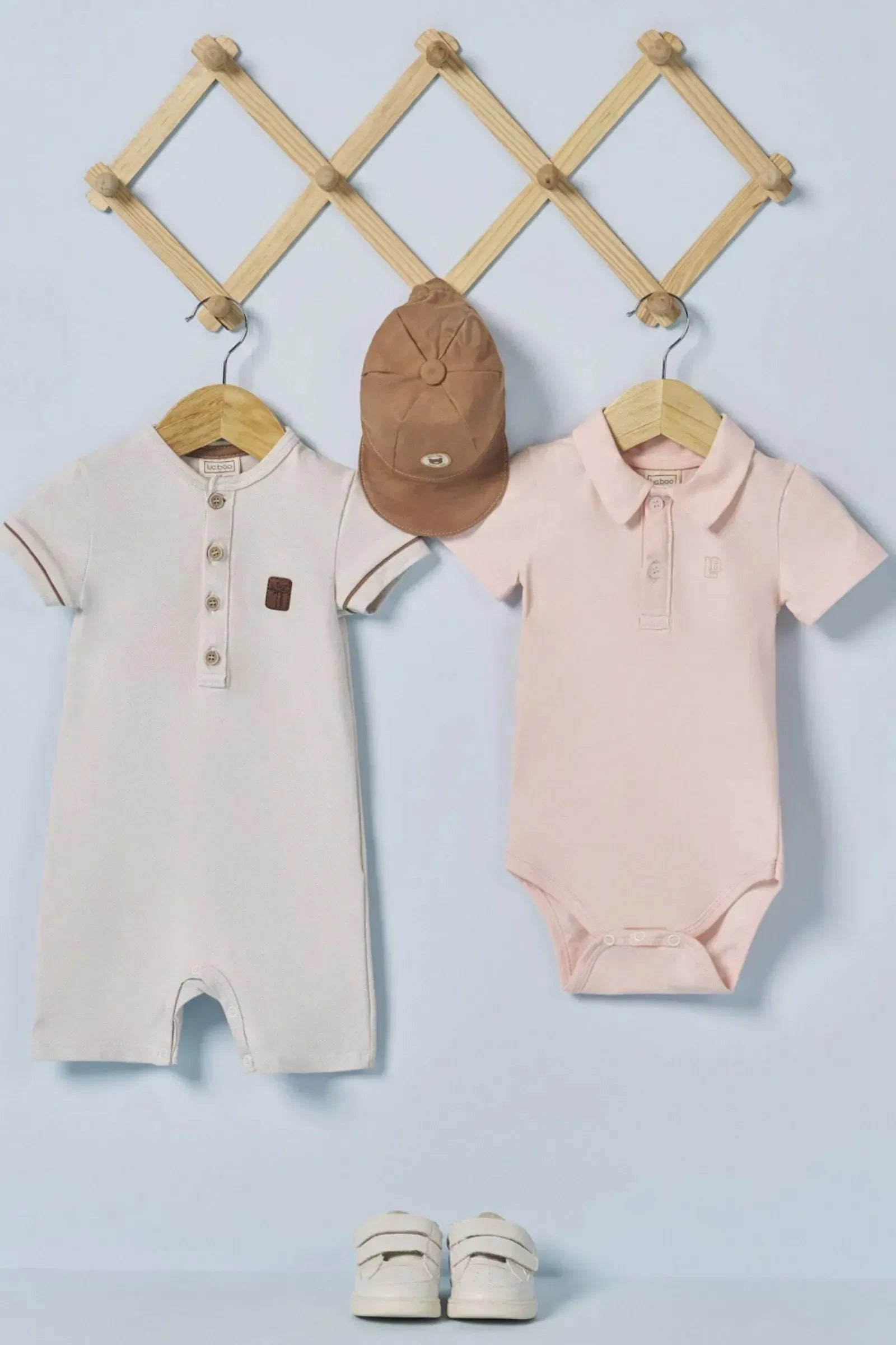 Body Polo em Piquet com Elastano 83119 LucBoo Bebê Menino
