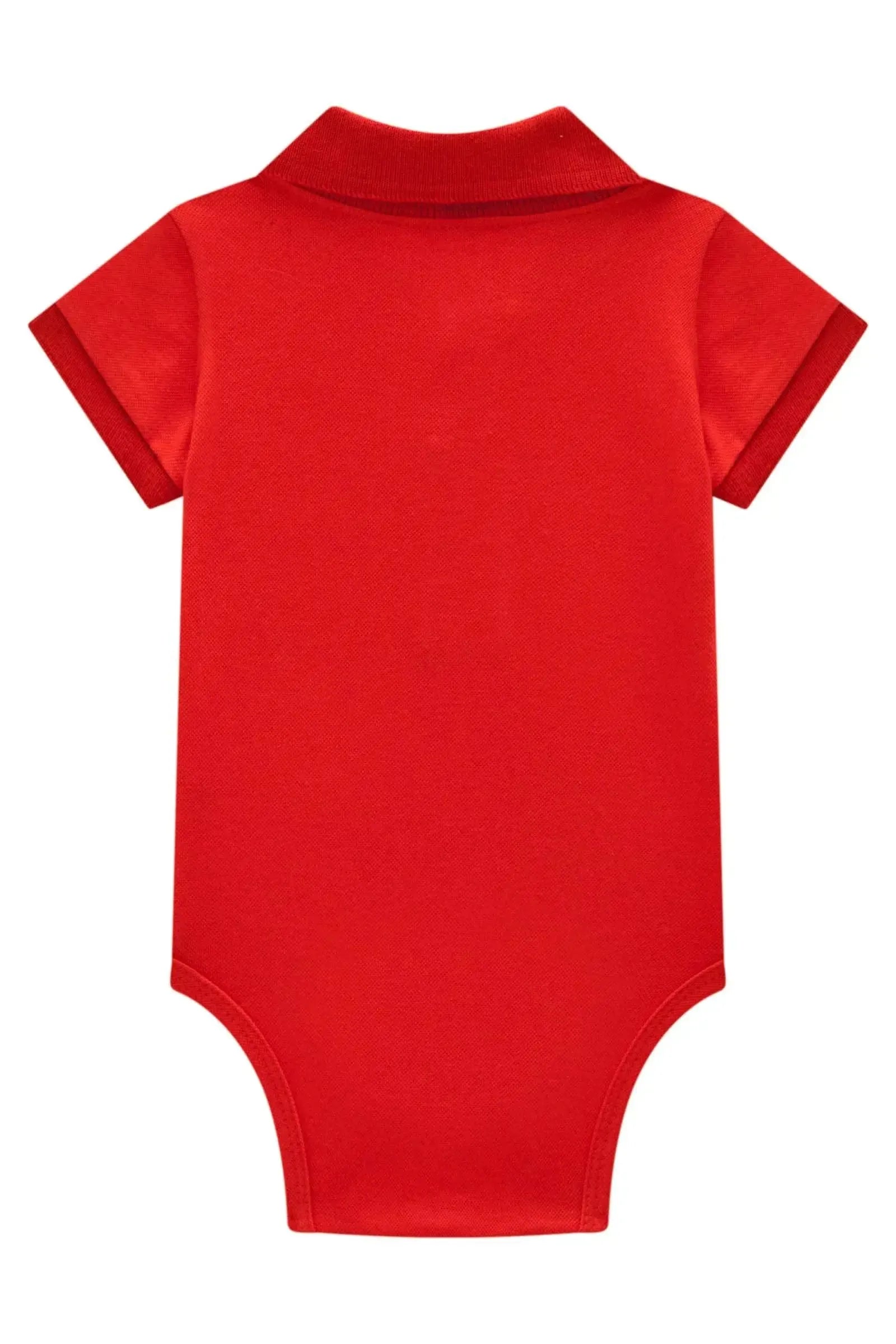 Body Polo em Piquet com Elastano 94846 Johnny Fox Bebê Menino