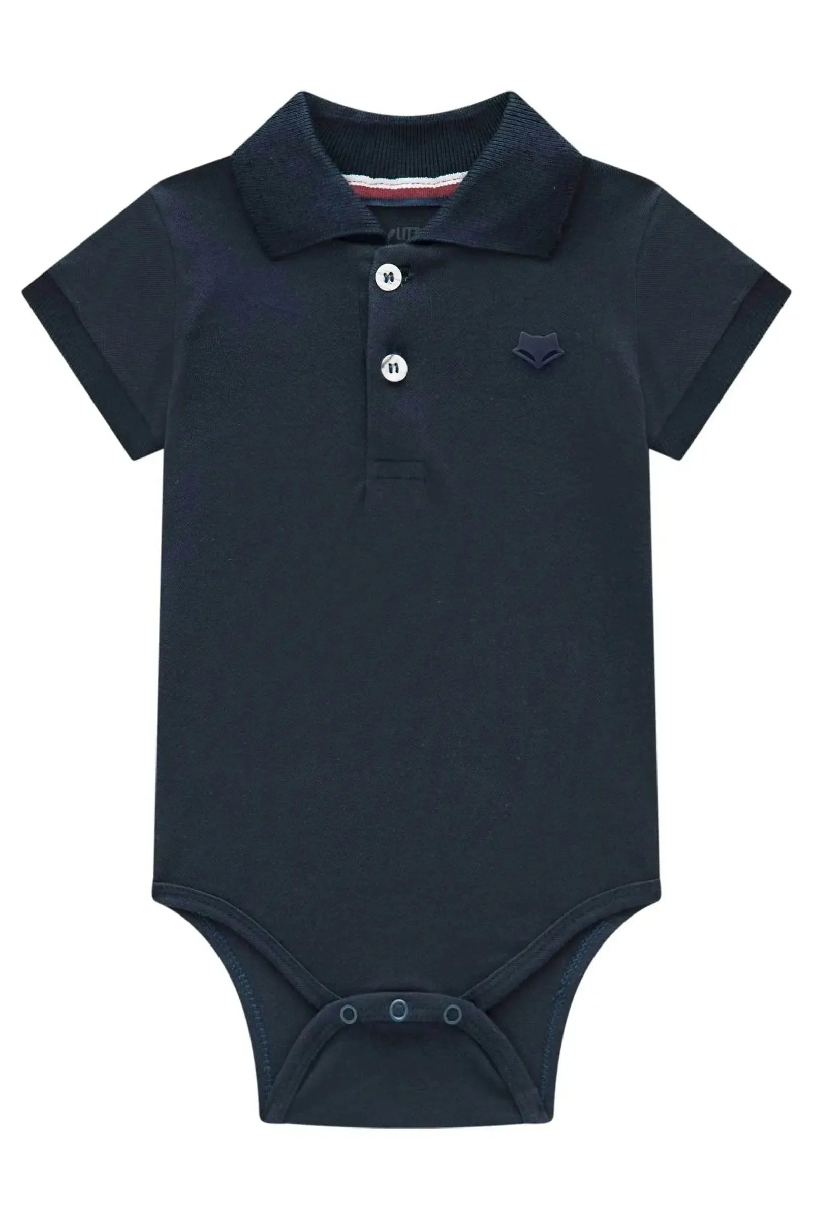 Body Polo em Piquet com Elastano 94846 Johnny Fox Bebê Menino