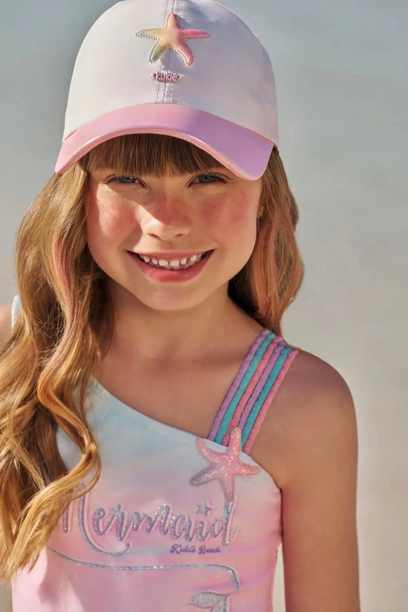 Boné em Nylon 94760 Kukiê Infantil Menina