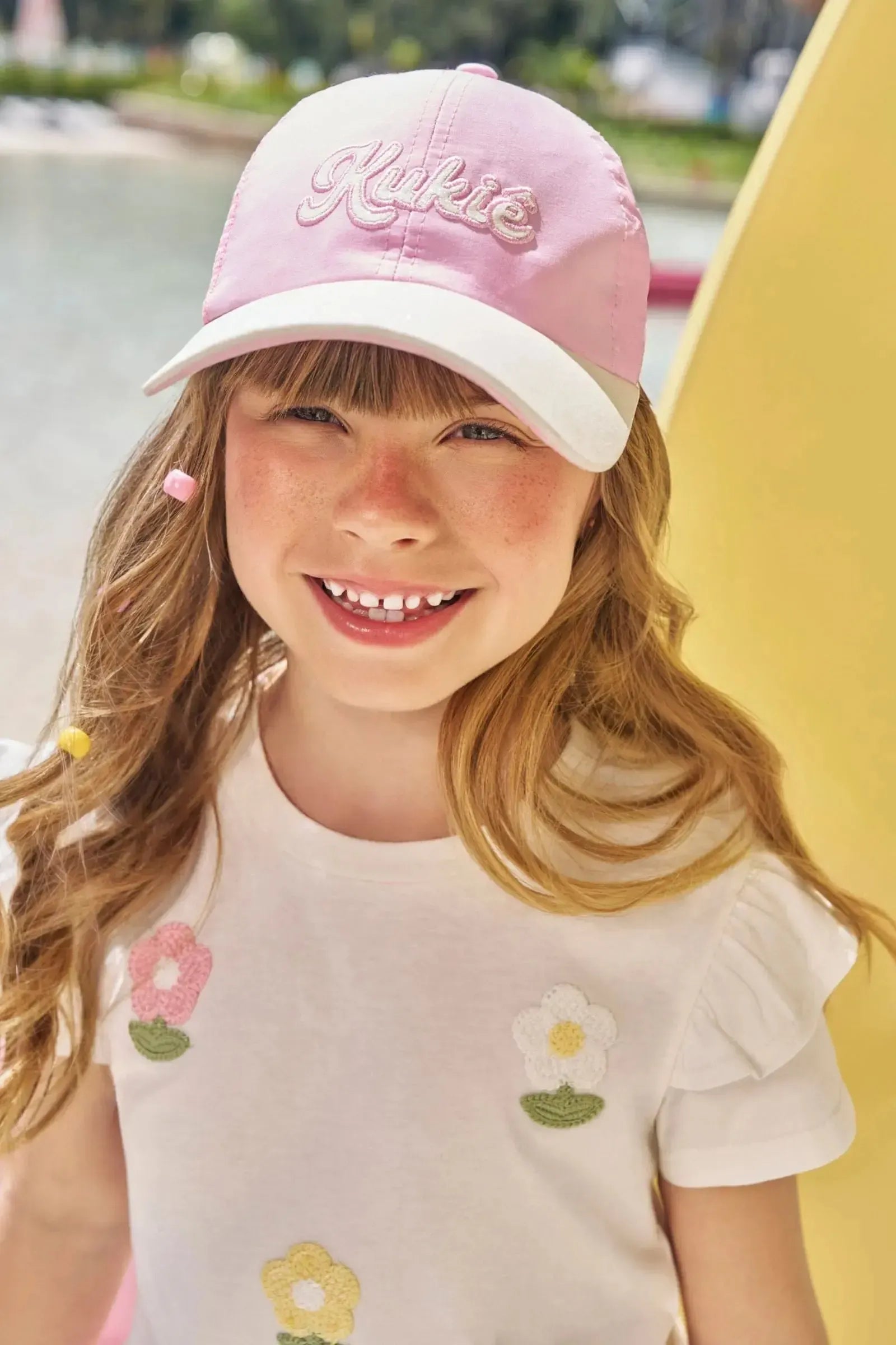 Boné em Nylon 94763 Kukiê Infantil Menina