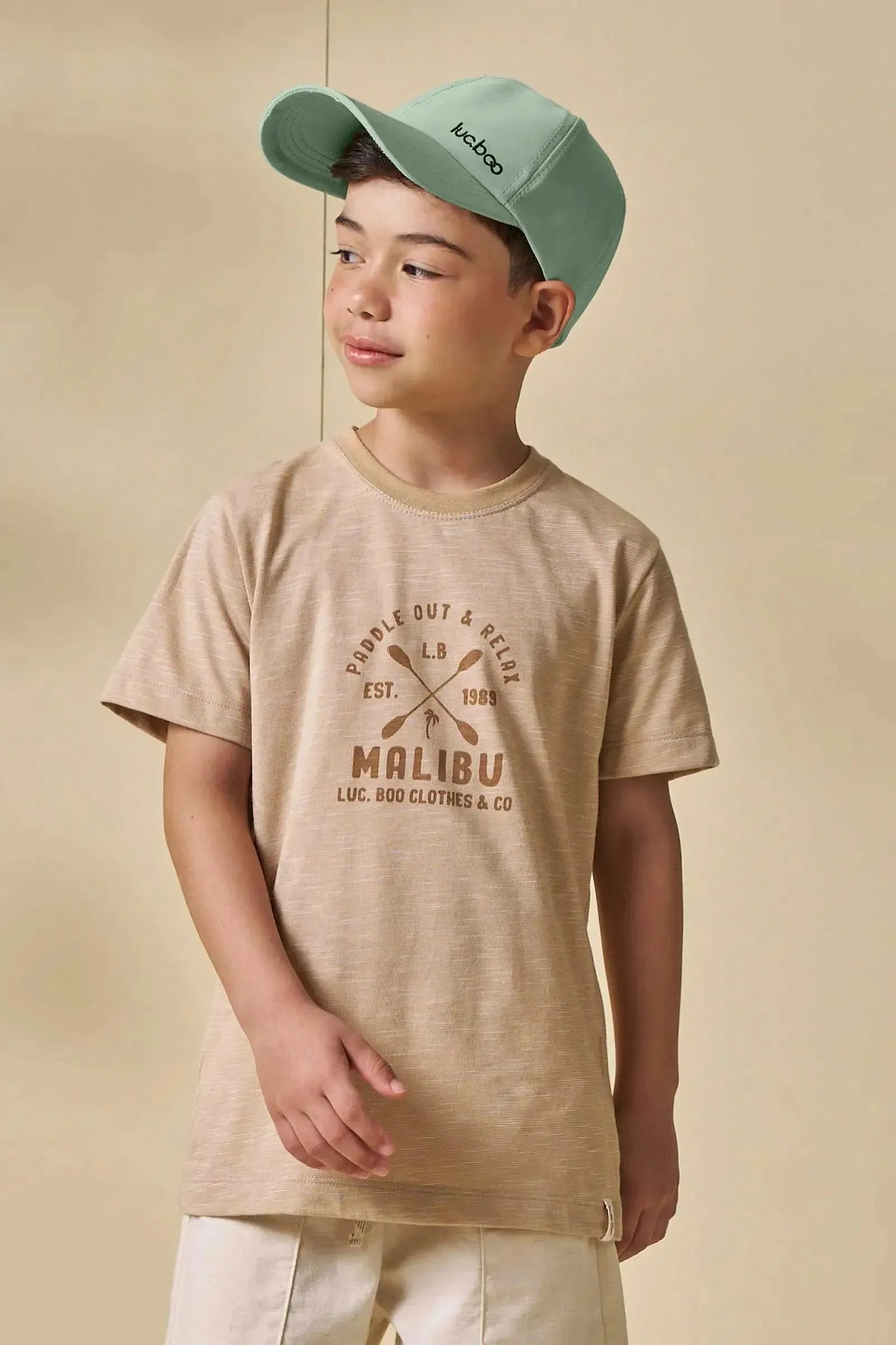 Boné em Nylon com Elastano 94826 LucBoo Infantil Menino