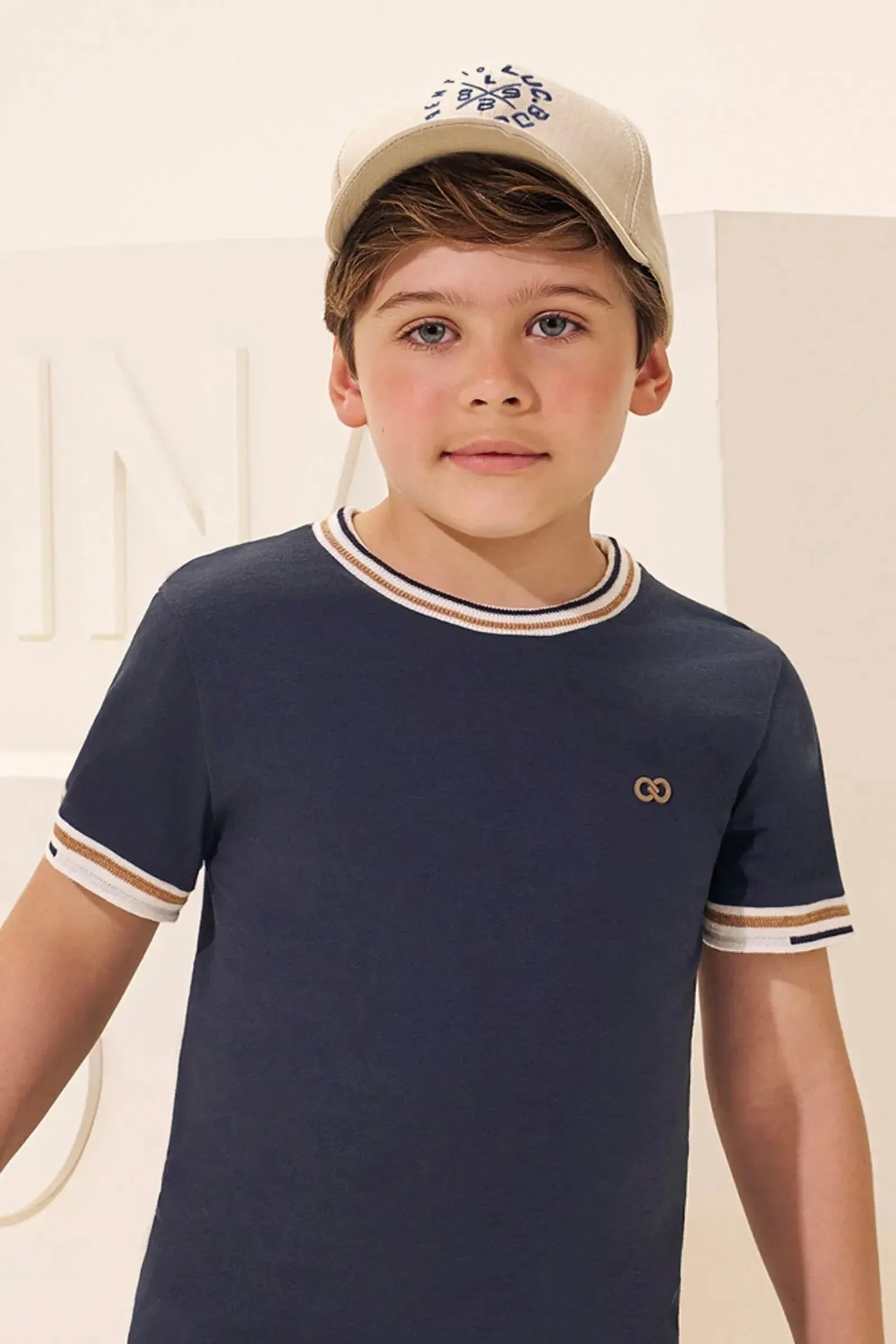 Boné em Sarja com Elastano 94815 LucBoo Infantil Menino