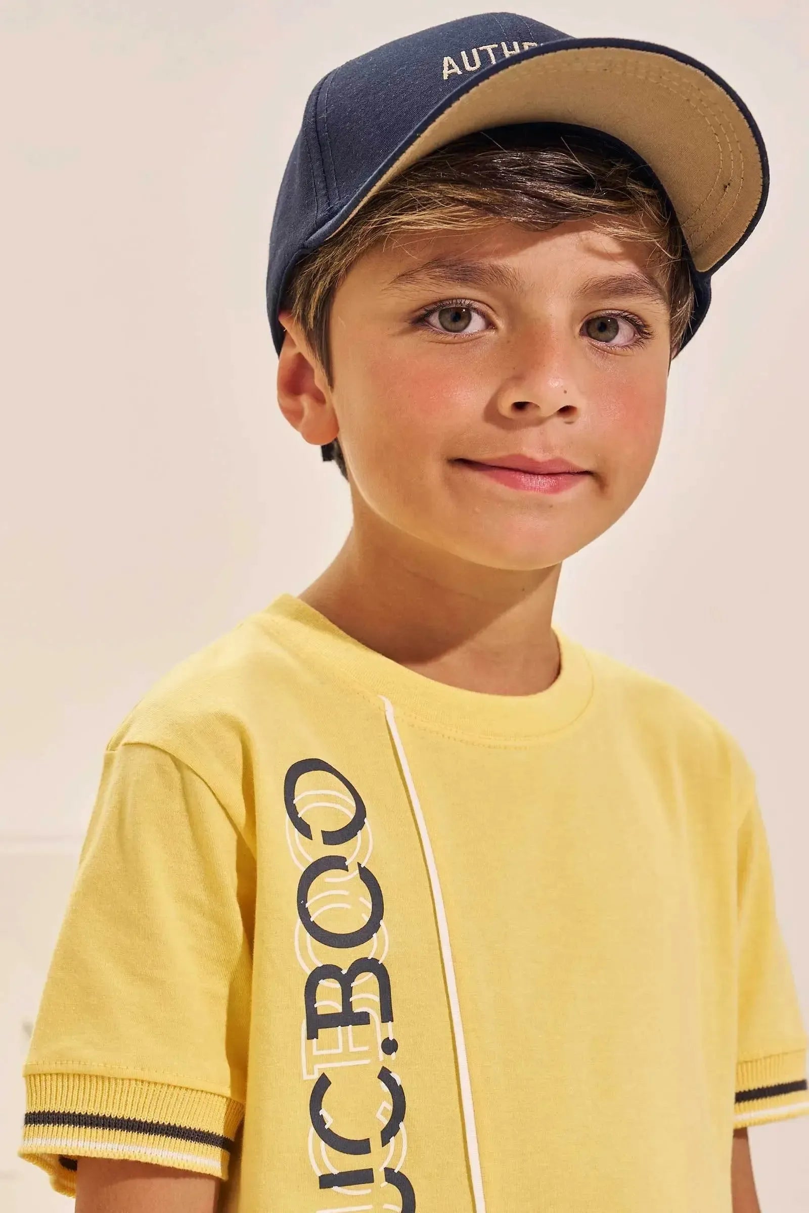 Boné em Sarja com Elastano 94820 LucBoo Infantil Menino