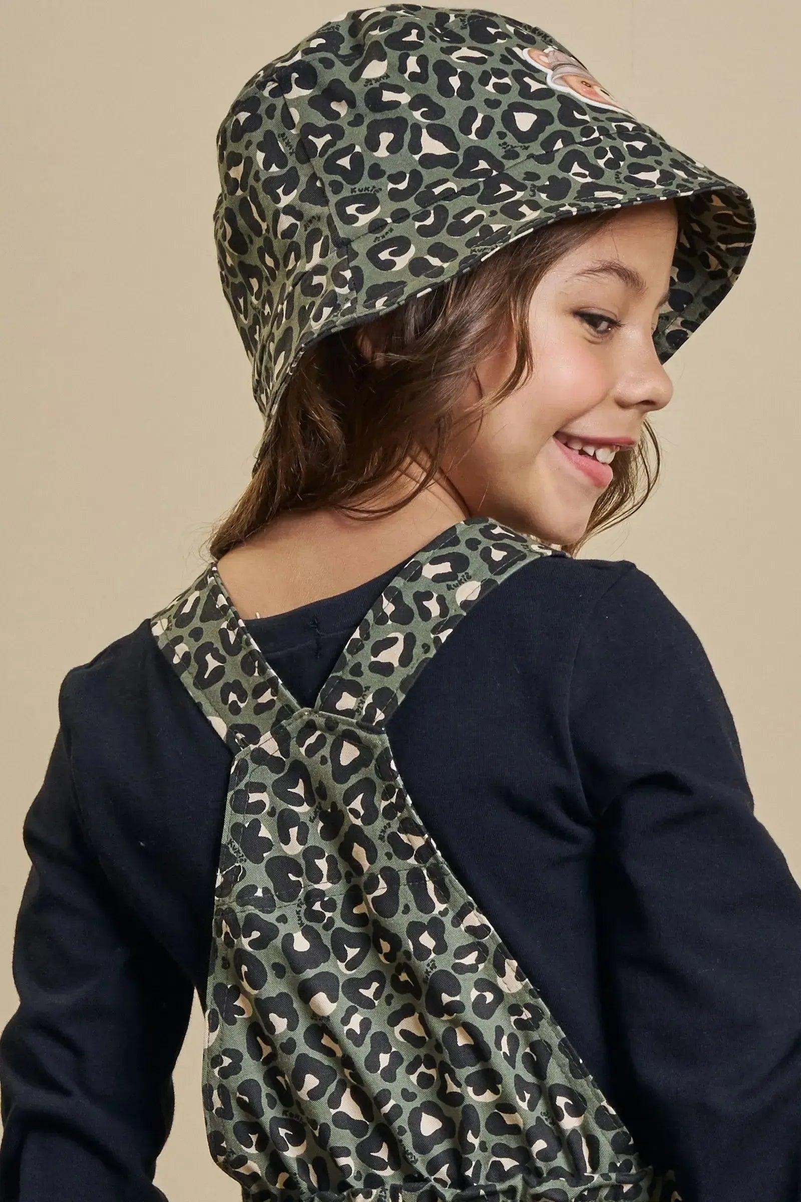 Bucket em Sarja com Elastano 90590 Kukiê Infantil Menina