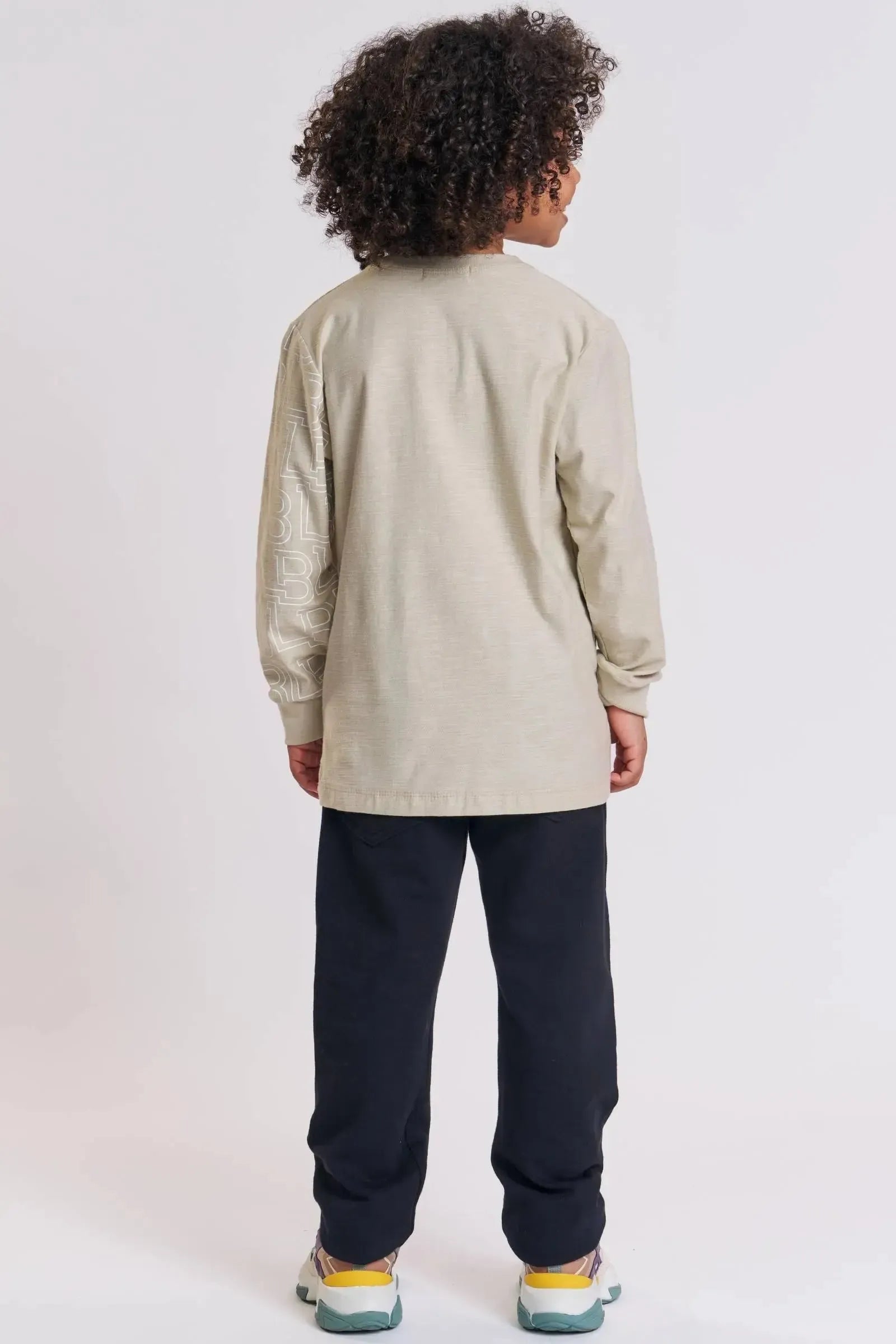 Calça Comfy em Moletwill com Elastano 89360 LucBoo Infantil Menino