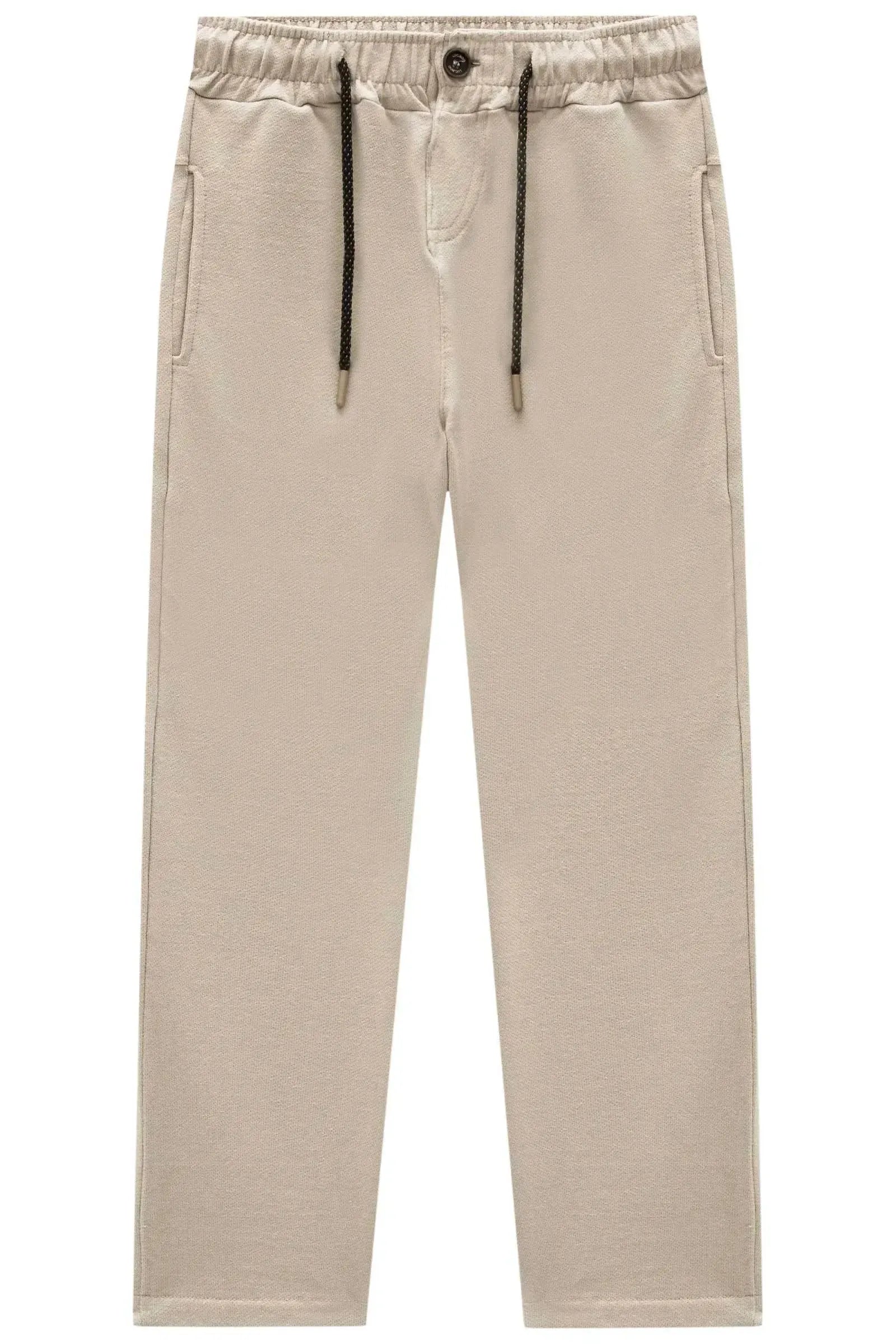 Calça Comfy em Moletwill com Elastano 89360 LucBoo Infantil Menino