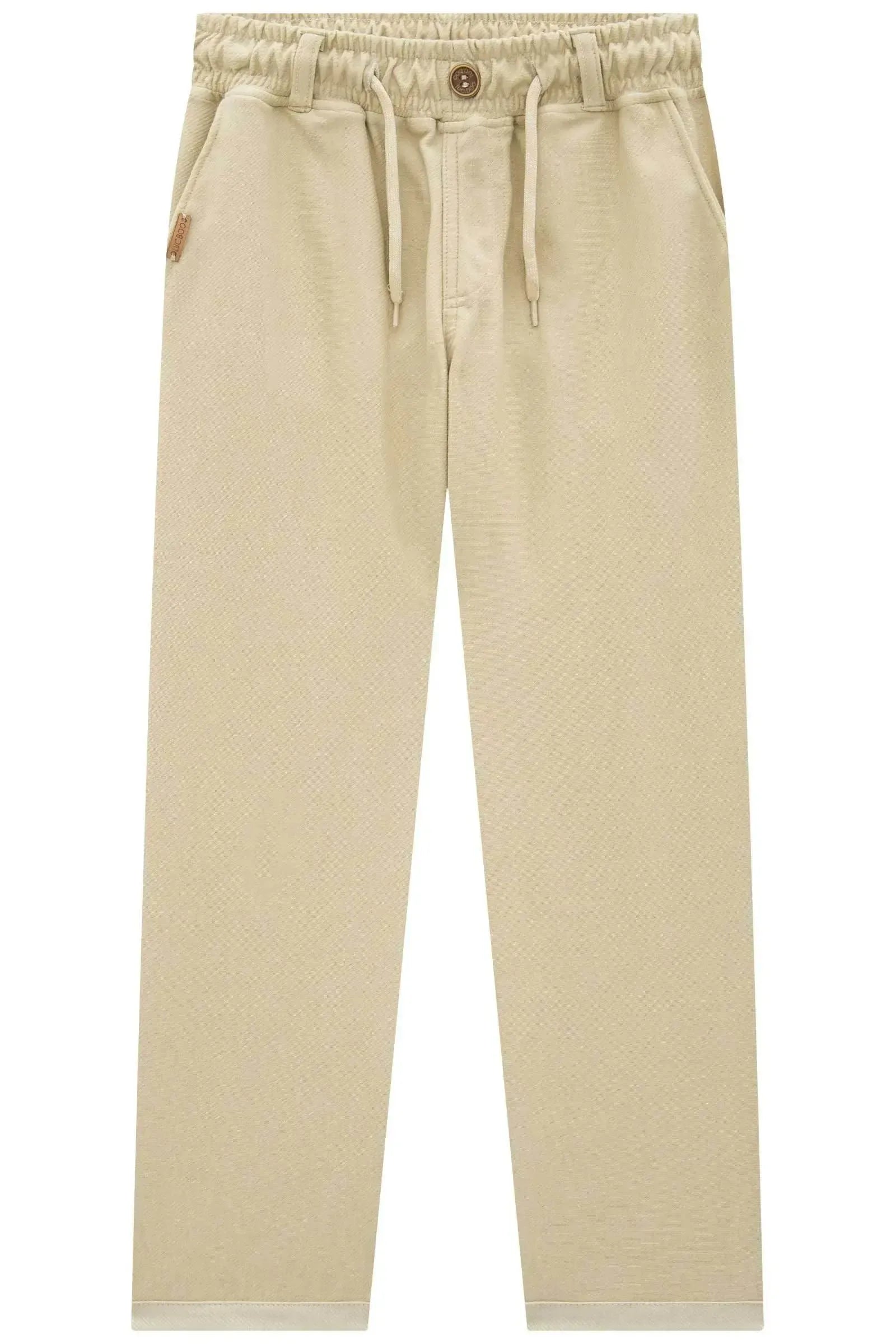 Calça em Cotton Jeans com Elastano 95692 LucBoo Infantil Menino