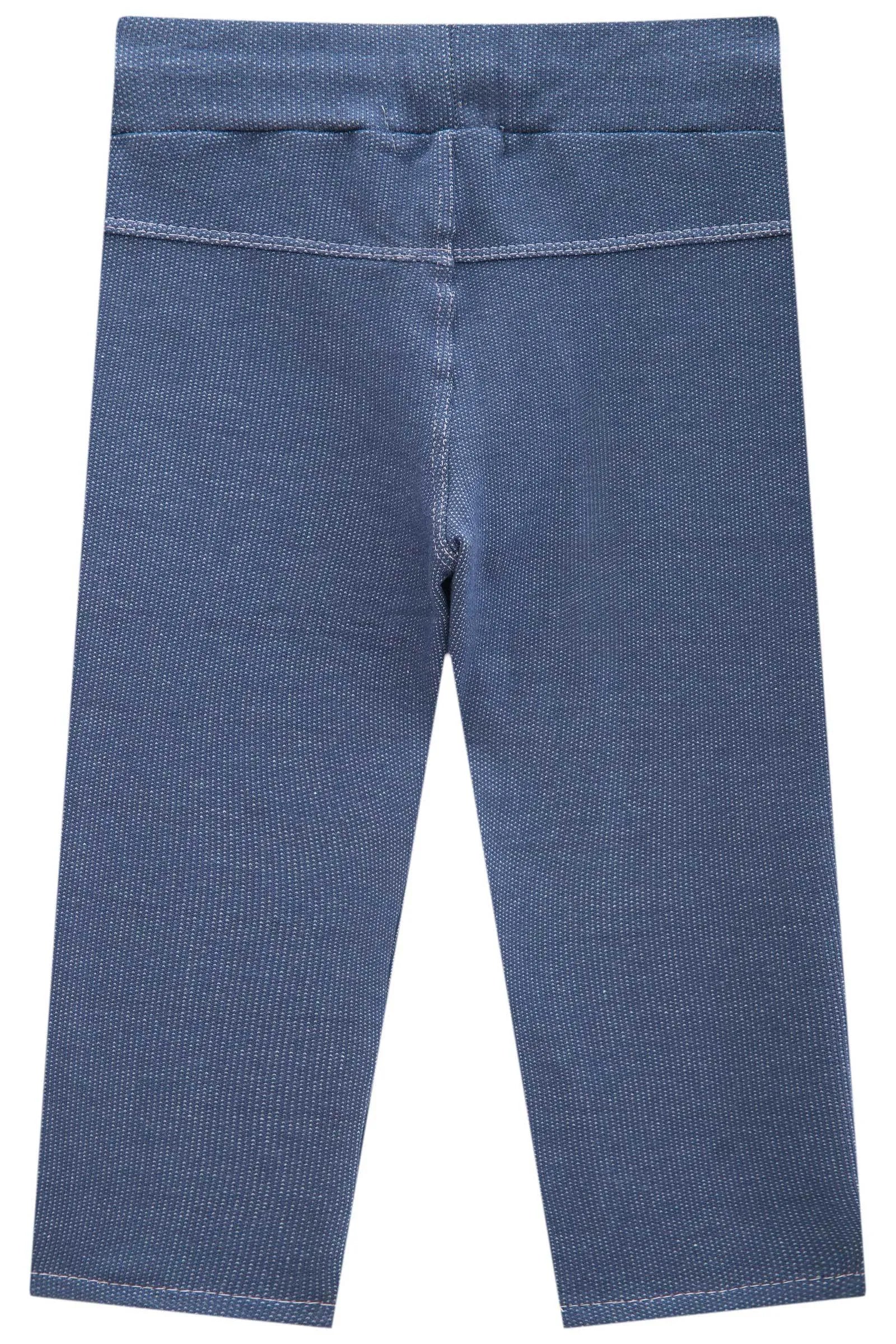 Calça em Malha Denim 89847 Infanti Bebê Menina