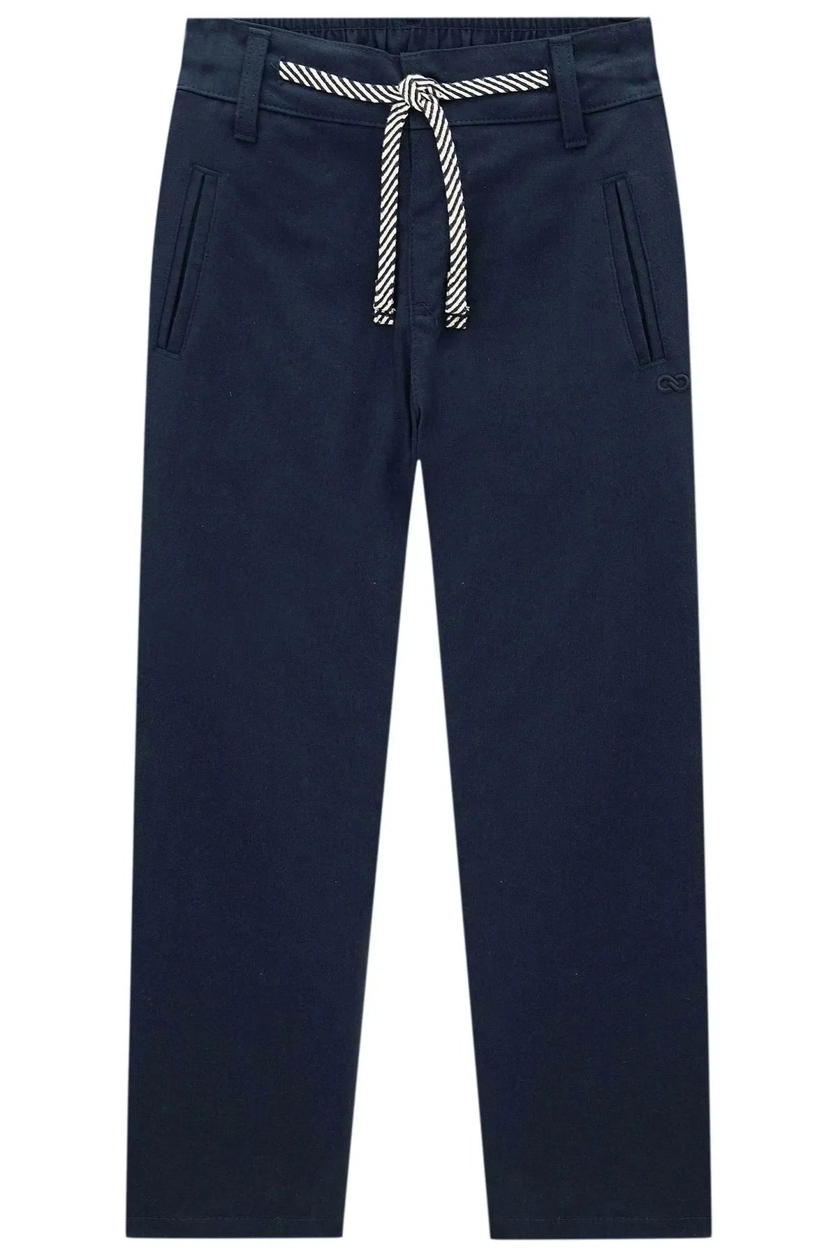 Calça em Sarja Girassol com Elastano 98417 LucBoo Infantil Menino