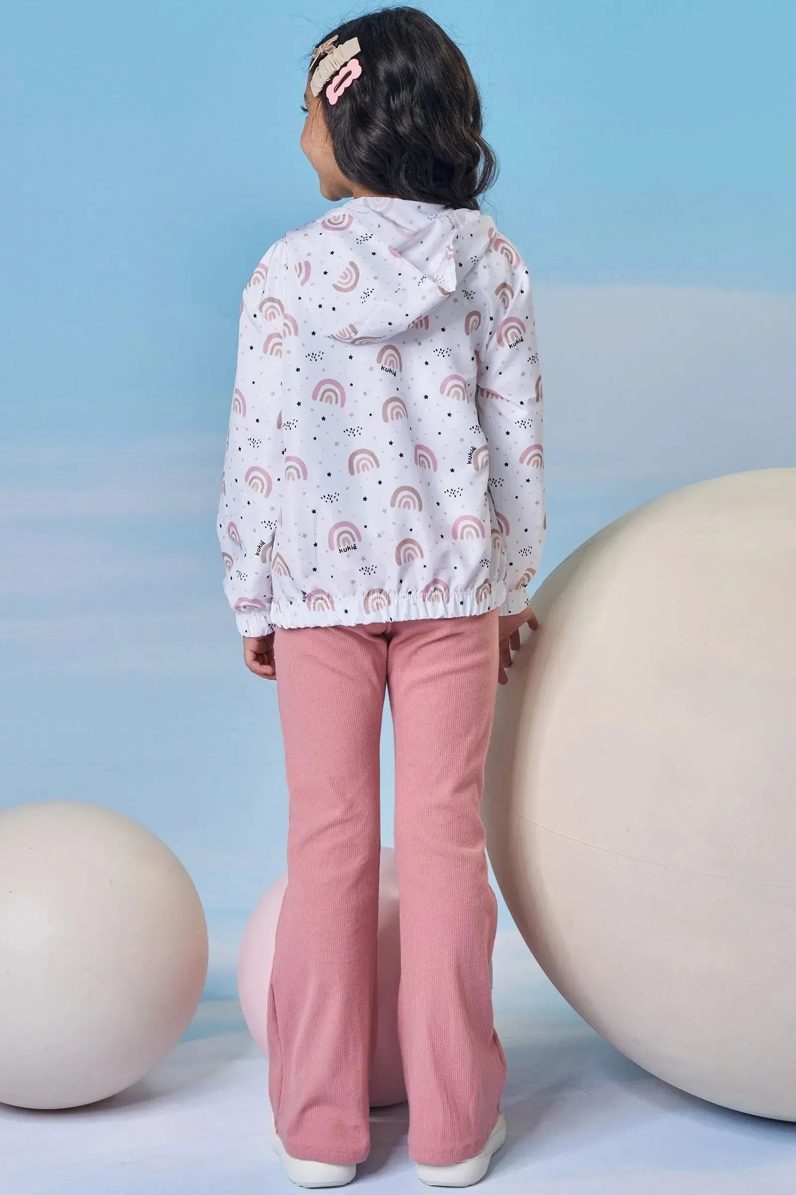 Calça Flare em Canelado Liz 89860 Kukiê Infantil Menina