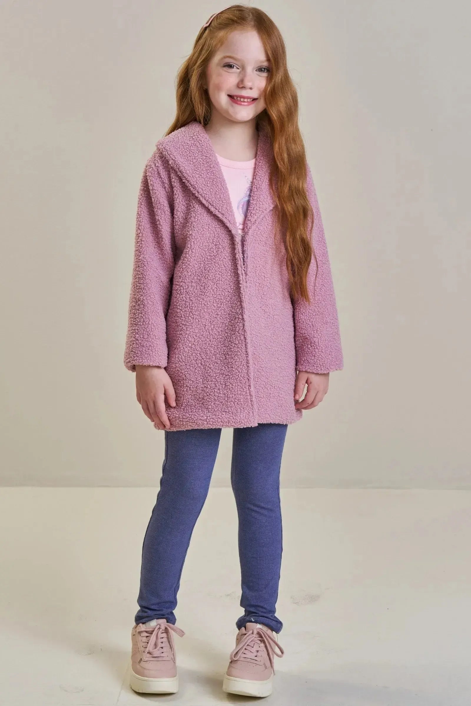 Calça Jegging em Malha Denim 89479 Infanti Infantil Menina