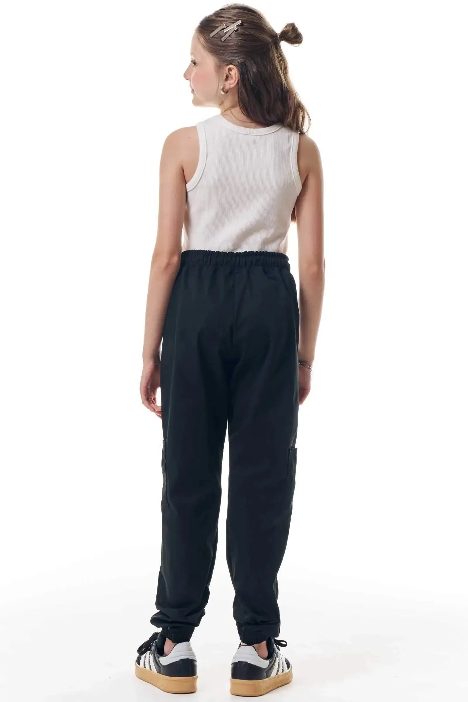 Calça Jogger em Alfaiataria Tecno Cargo 95992 Vic&Vicky Teen Menina