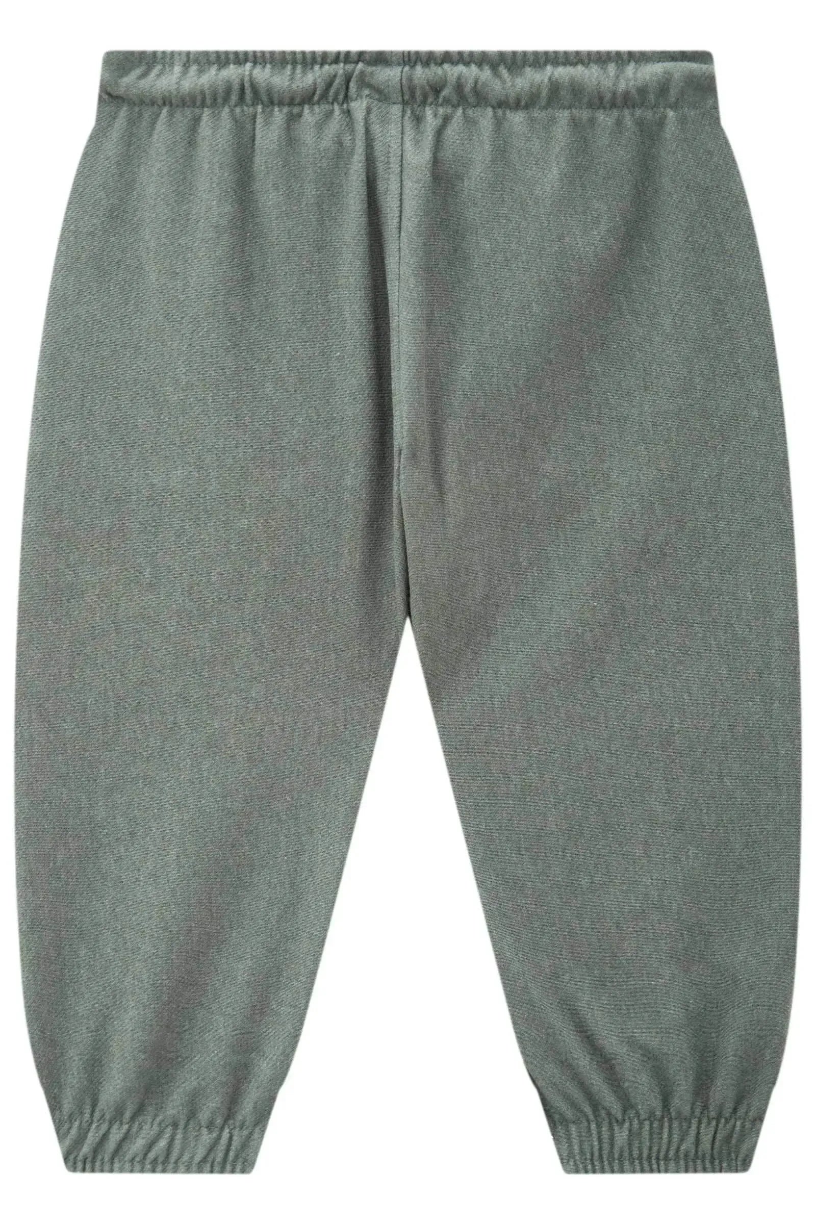 Calça Jogger em Cotton Jeans com Elastano 91743 LucBoo Bebê Menino