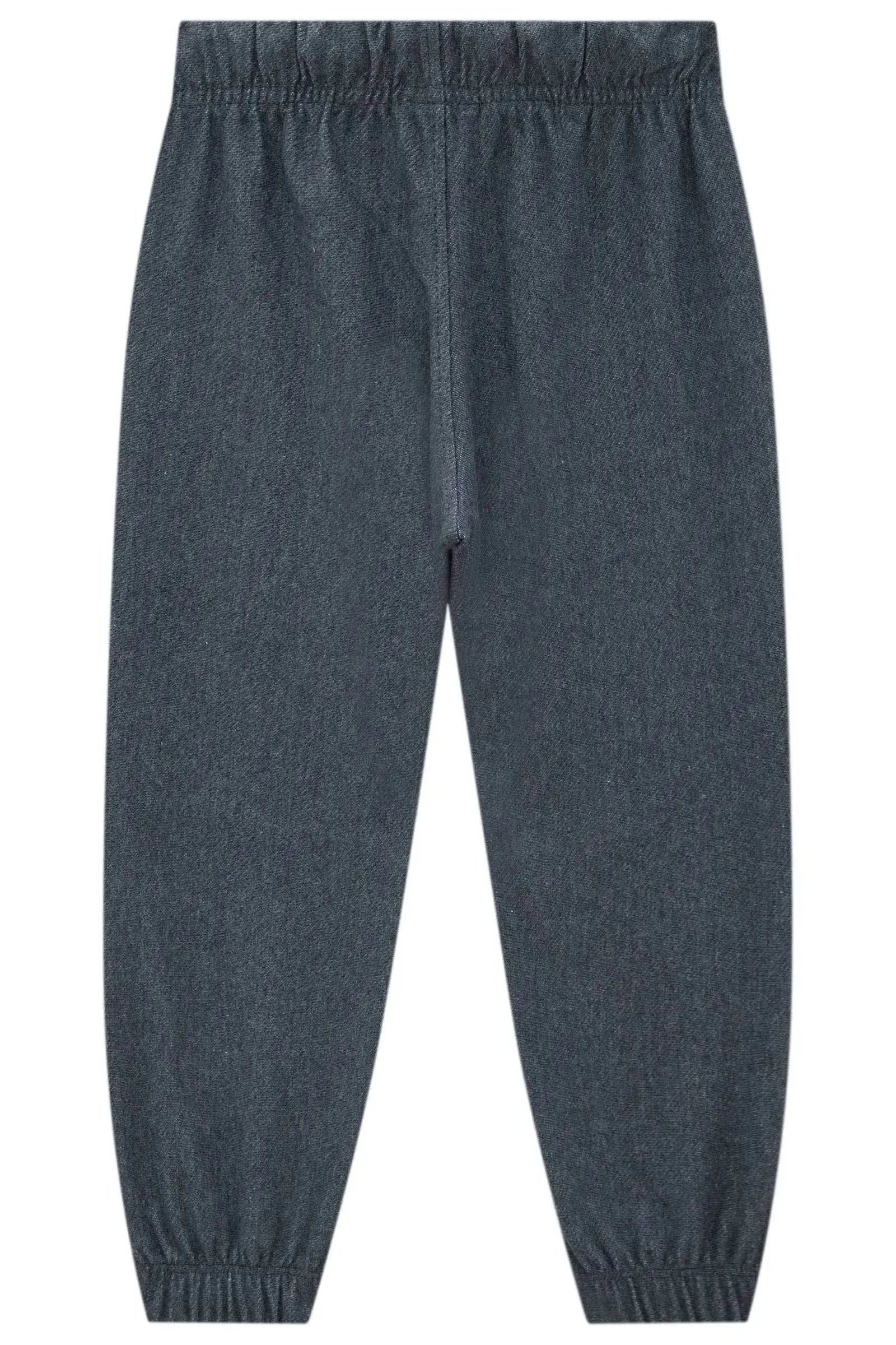 Calça Jogger em Cotton Jeans com Elastano 95400 LucBoo Infantil Menino