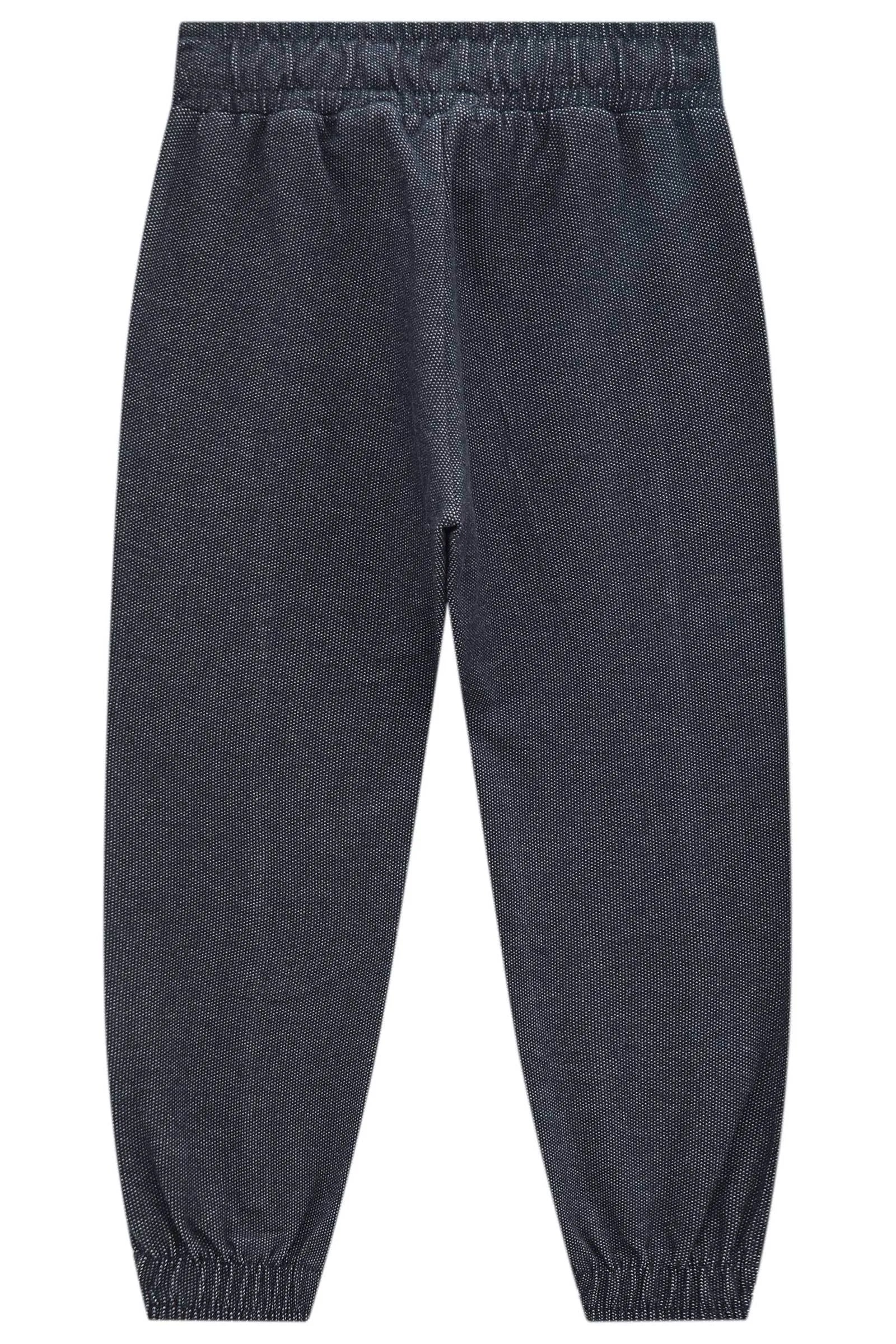 Calça Jogger em Malha Denim com Elastano 95389 LucBoo Infantil Menino
