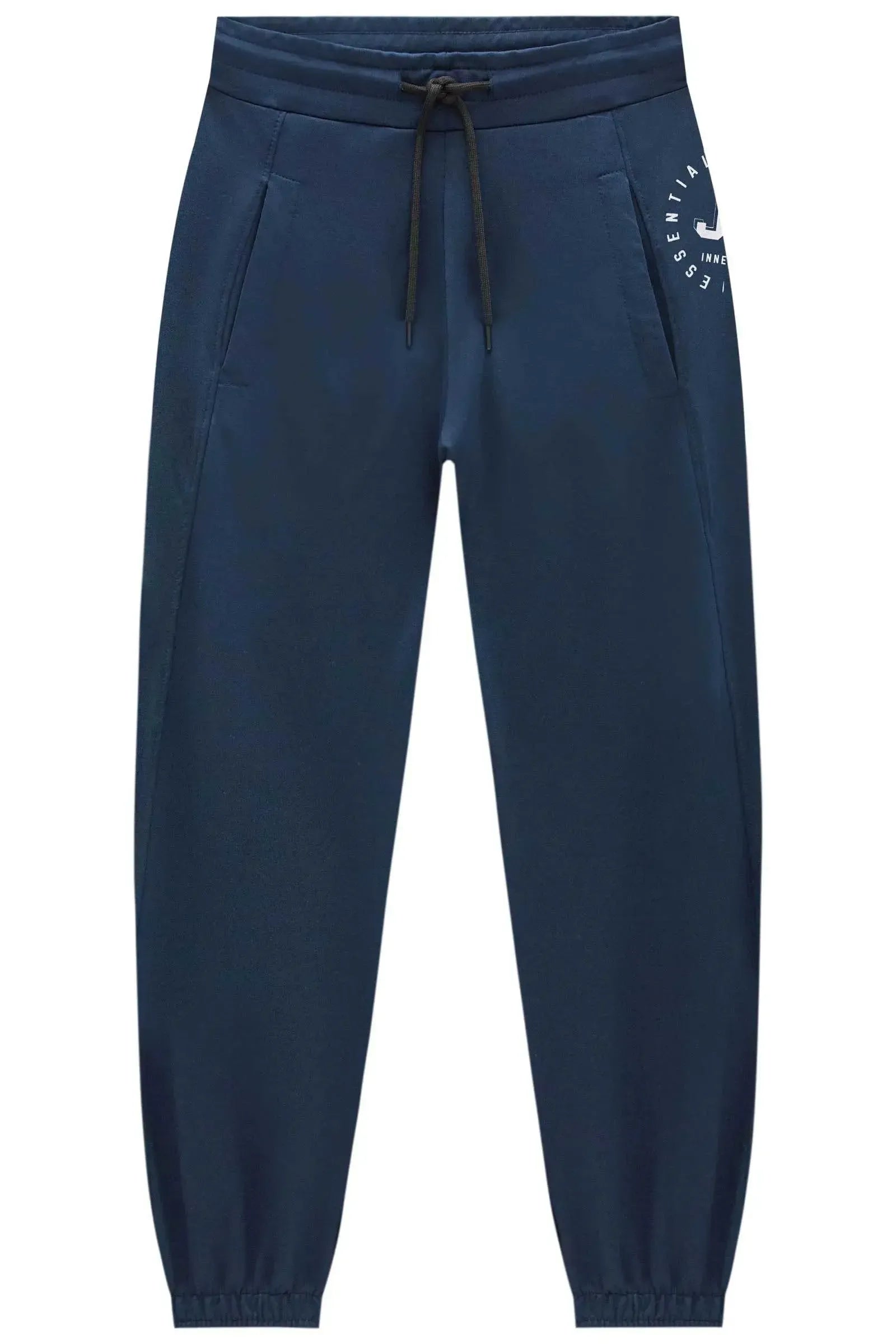 Calça Jogger em Malha Termoskin com Elastano 89613 Johnny Fox Teen Menino
