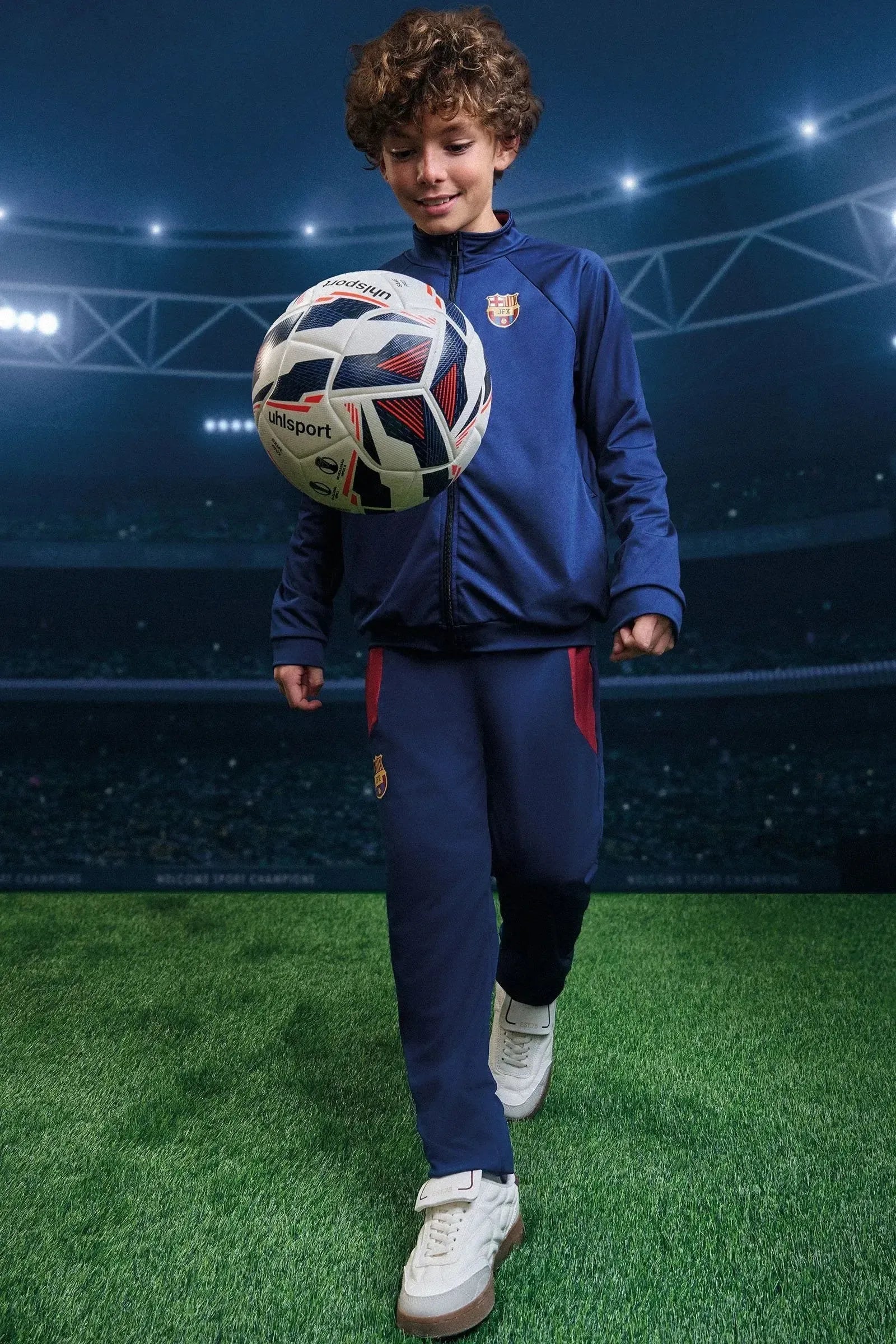 Calça Jogger em Malha Termoskin com Elastano 92933 Johnny Fox Teen Menino