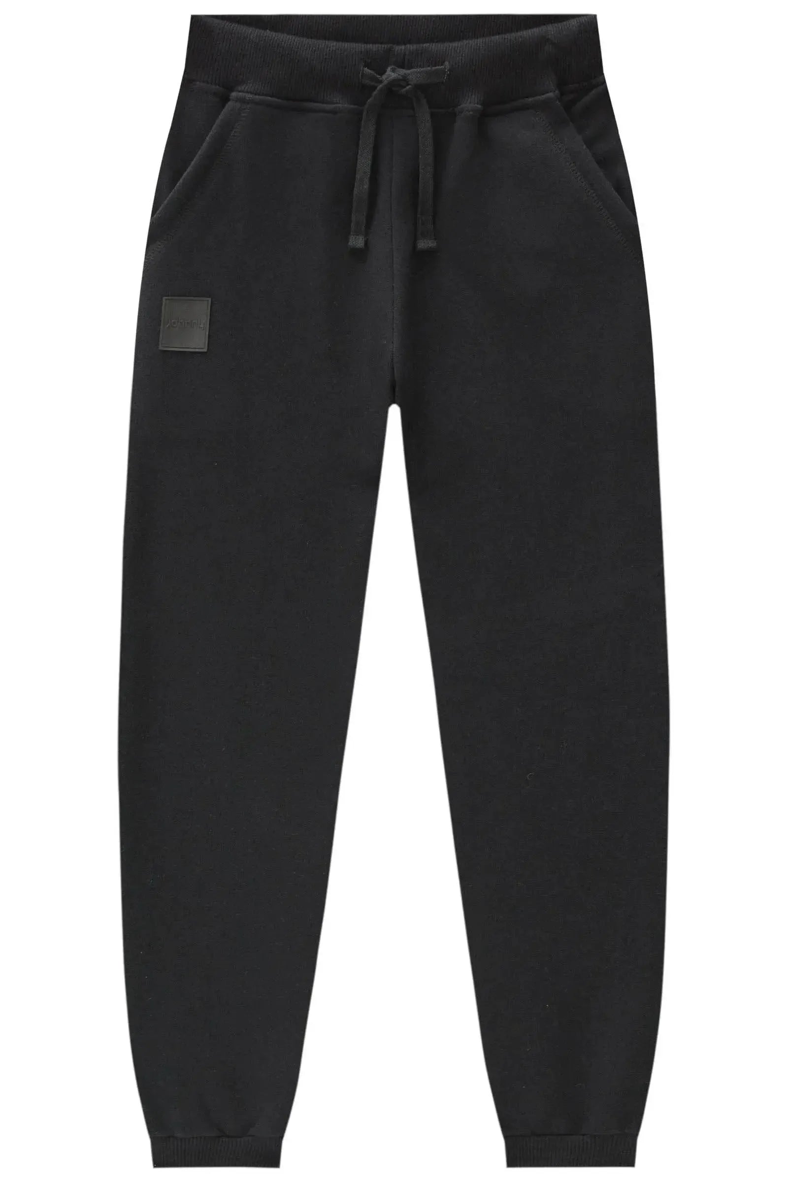 Calça Jogger em Moletom com Pelúcia 89283 Johnny Fox Teen Menino