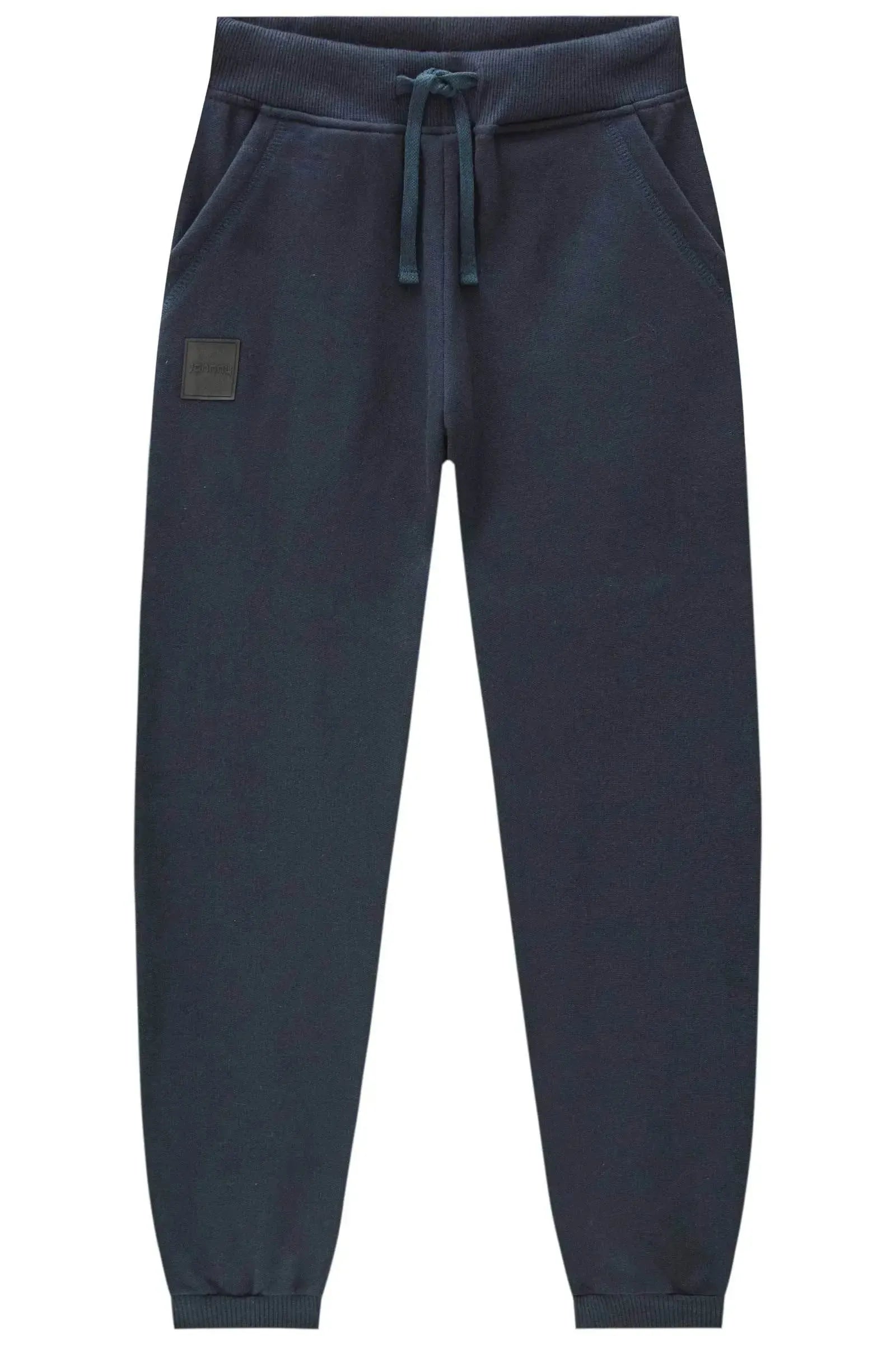 Calça Jogger em Moletom com Pelúcia 89283 Johnny Fox Teen Menino