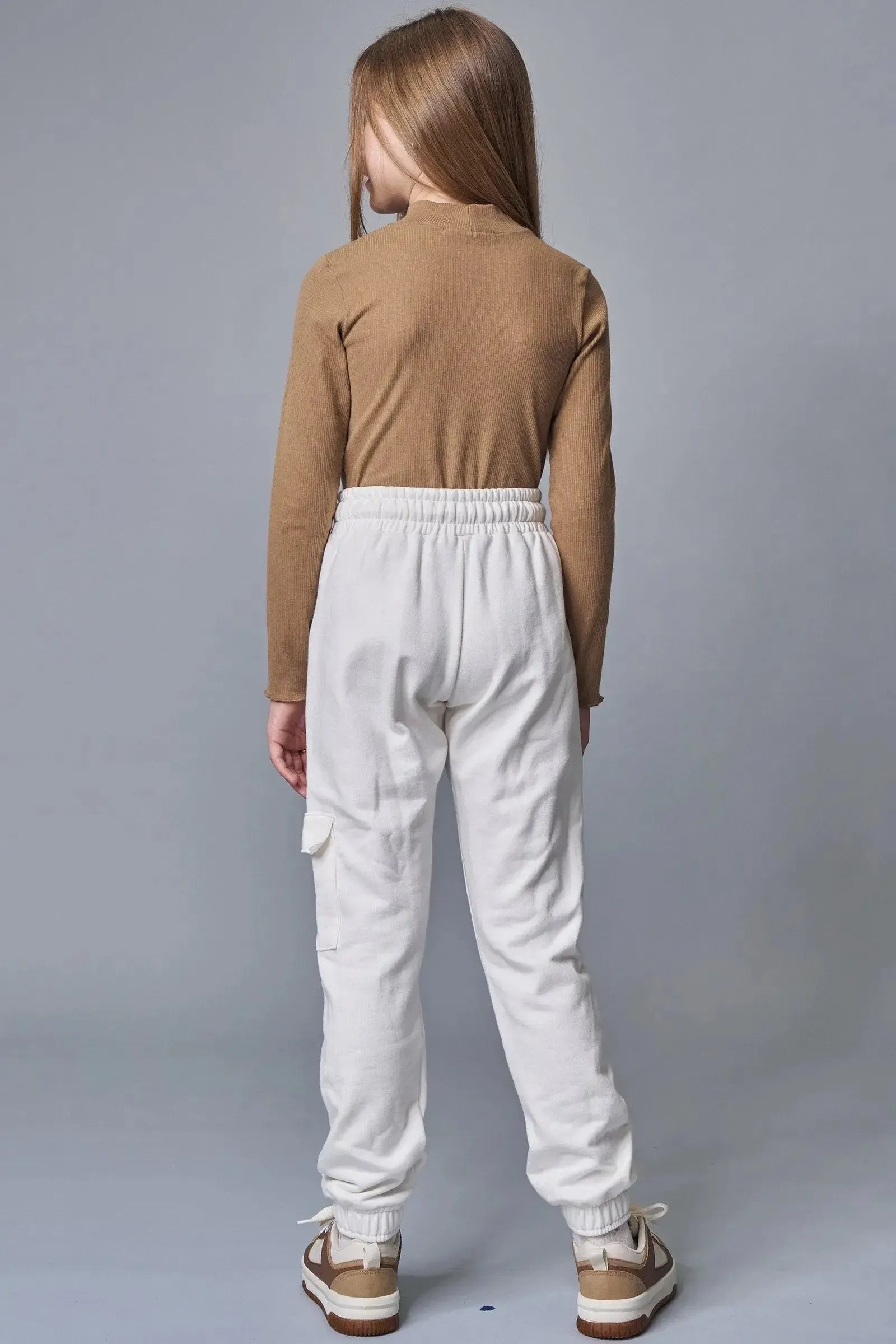 Calça Jogger em Moletom com Pelúcia 90401 Lilimoon Teen Menina