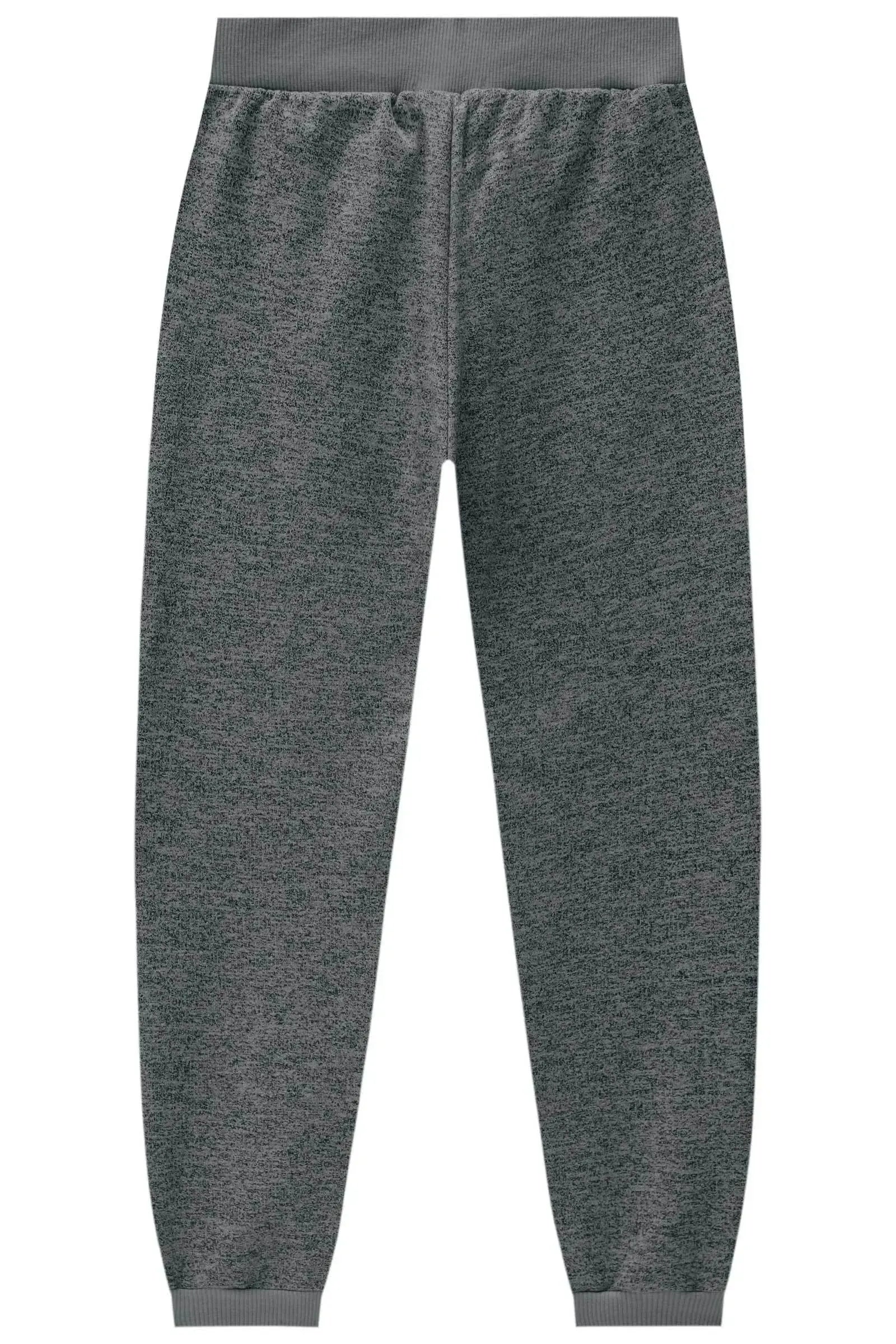 Calça Jogger em Moletom Grécia 3 Cabos com Pelúcia 92724 Johnny Fox Teen Menino