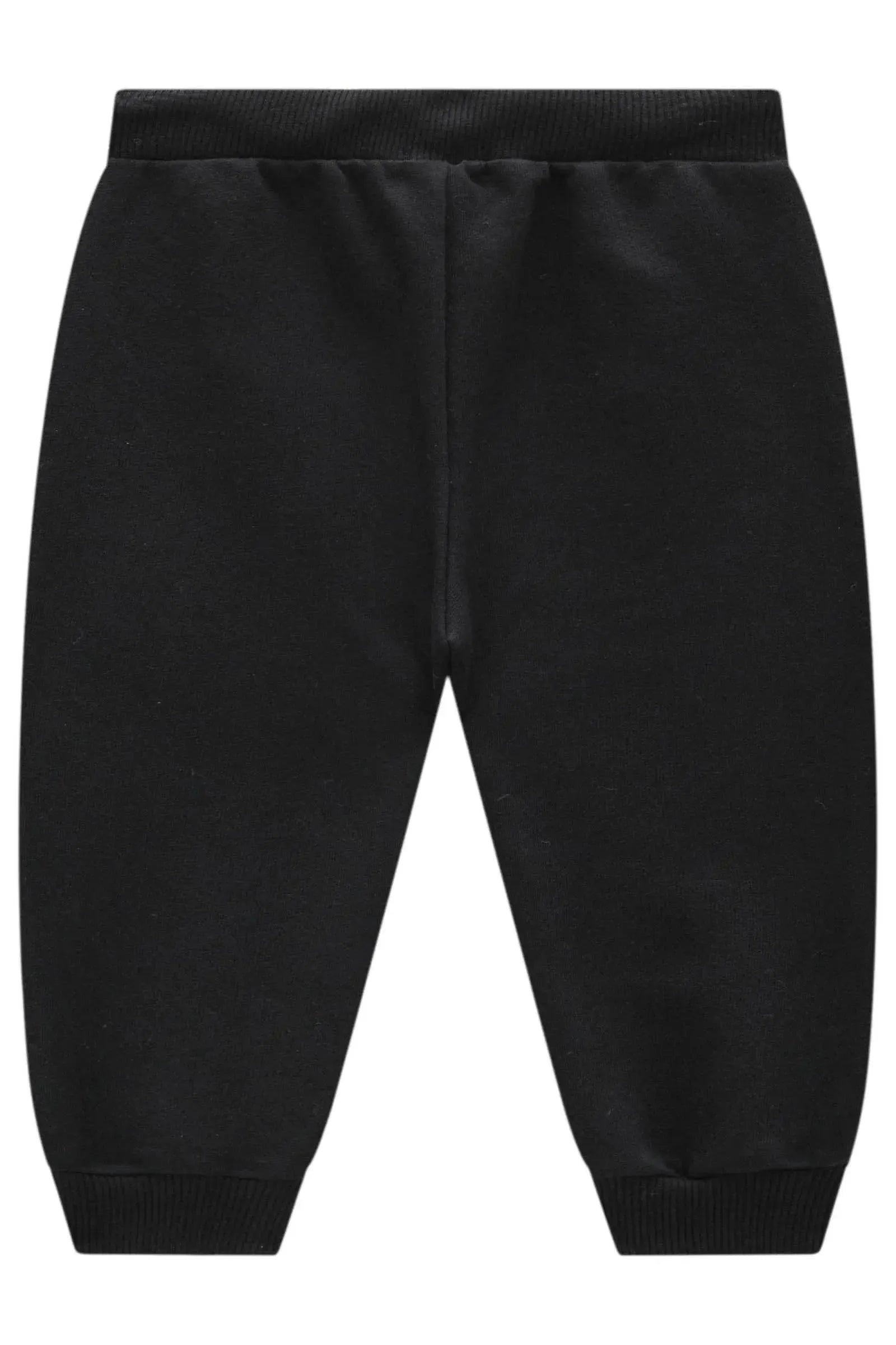 Calça Jogger em Moletom sem Pelúcia 90979 Johnny Fox Bebê Menino