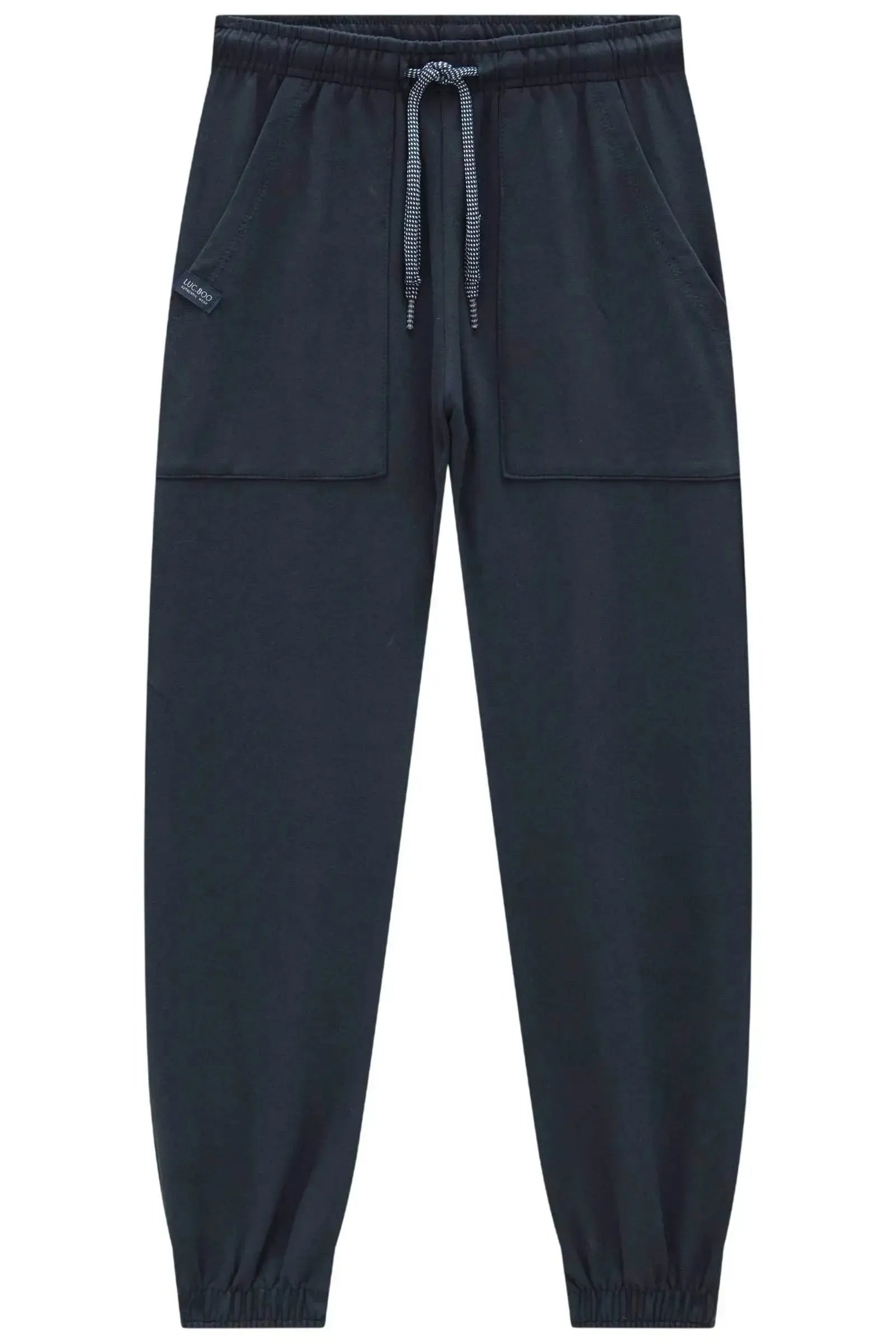 Calça Jogger em Molevisco com Elastano 90715 LucBoo Infantil Menino