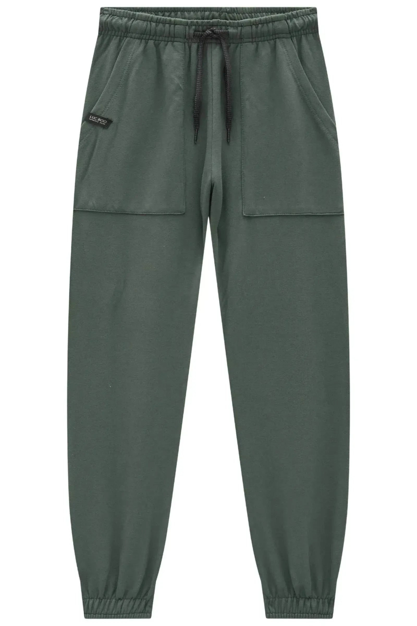 Calça Jogger em Molevisco com Elastano 90715 LucBoo Infantil Menino