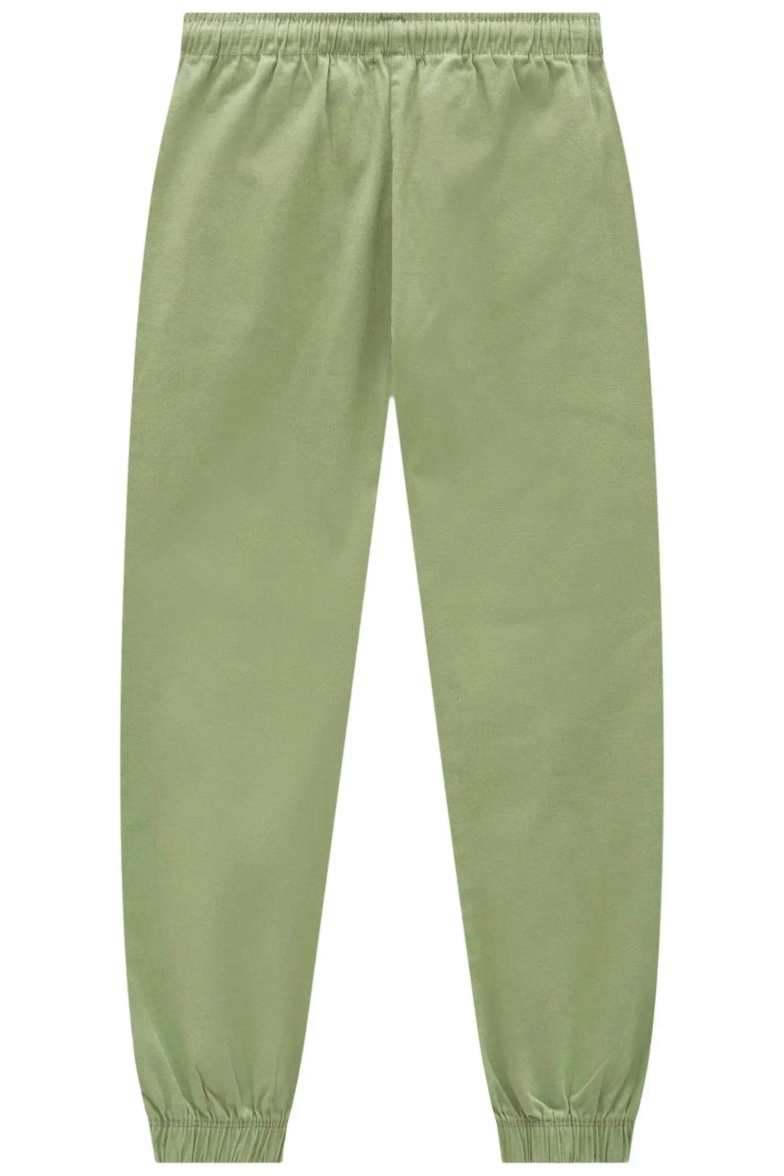Calça Jogger em Sarja com Elastano 92486 Infanti Infantil Menina
