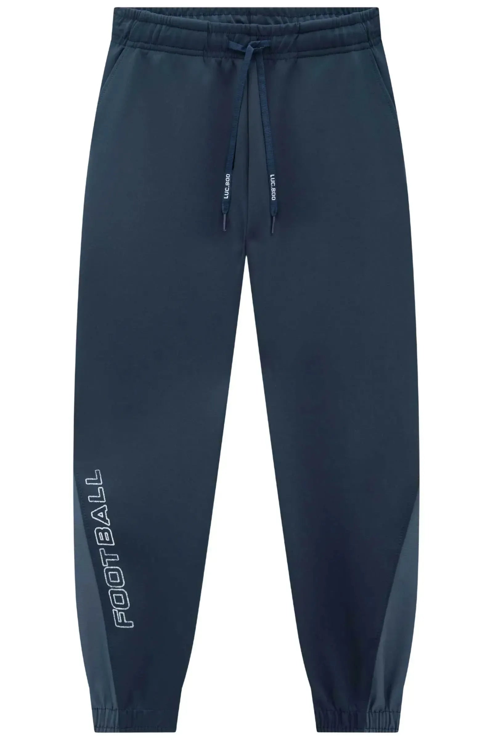 Calça Jogger em Sport Tech e Nylon Ultrastretch com Elastano 90402 LucBoo Infantil Menino